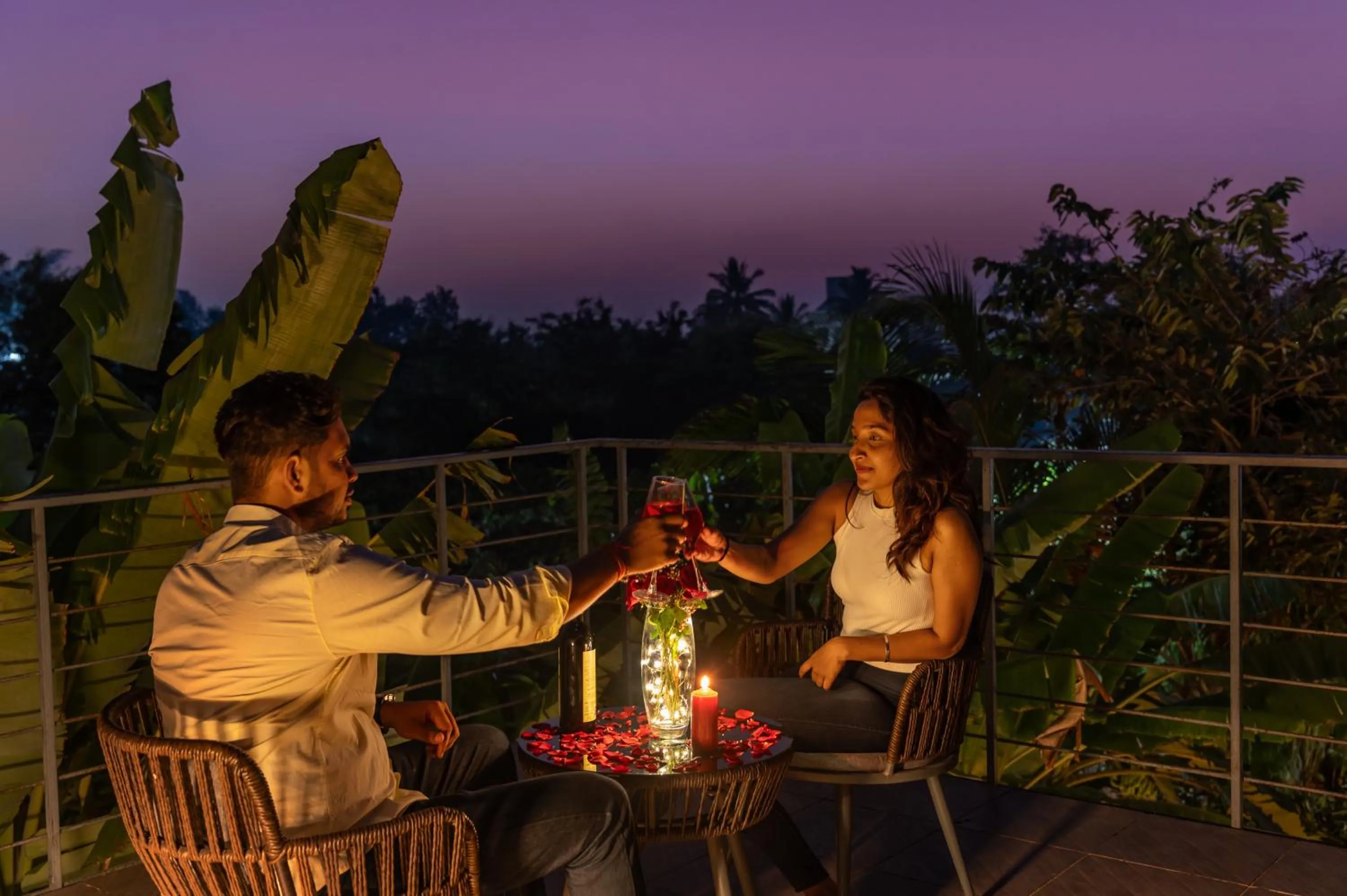 SaffronStays Eden - 3BR vineyard-side pool villa with jacuzzi, farm dining, stargazing deck & lawns for celebrations