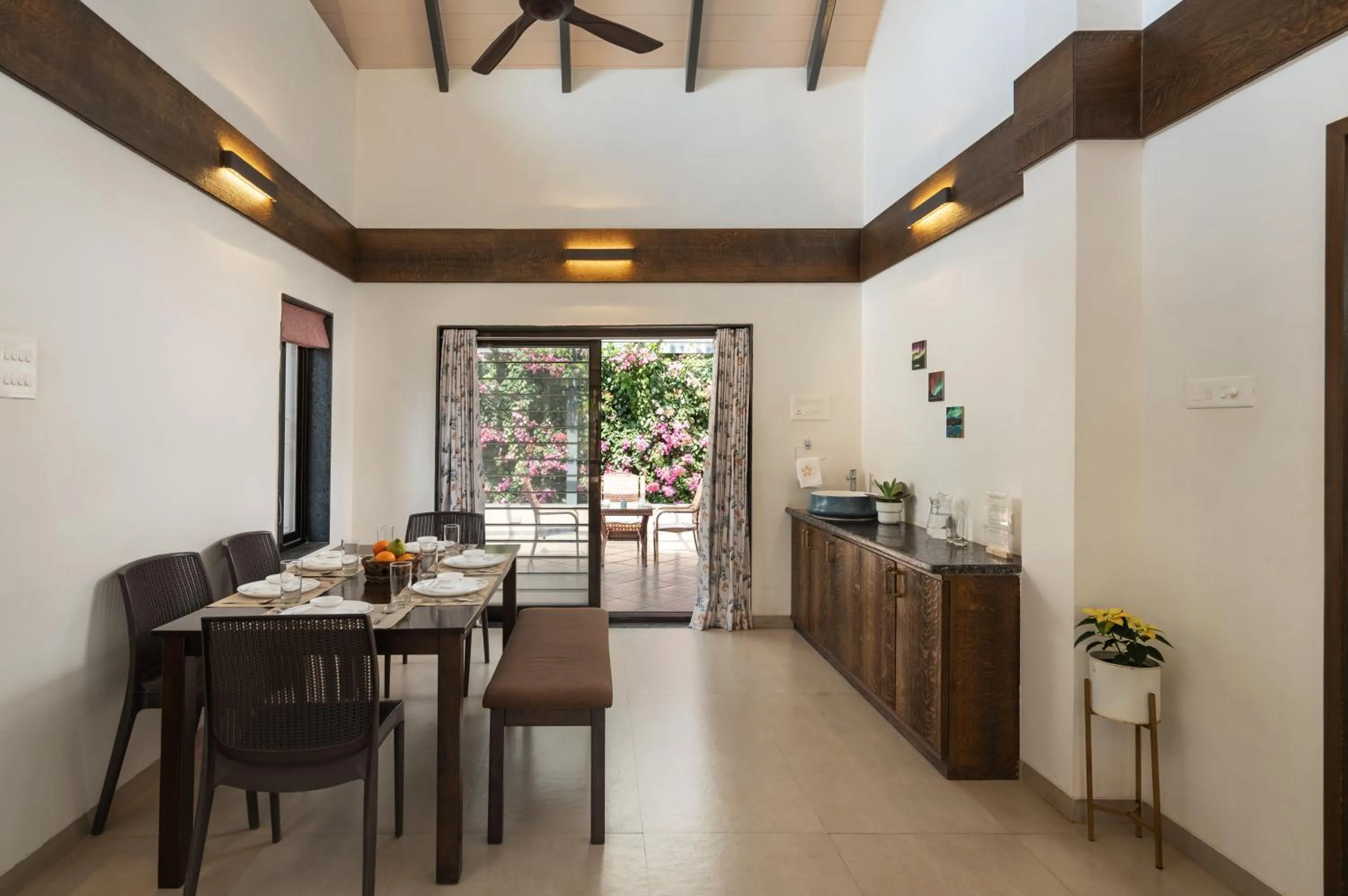 SaffronStays Eden - 3BR vineyard-side pool villa with jacuzzi, farm dining, stargazing deck & lawns for celebrations