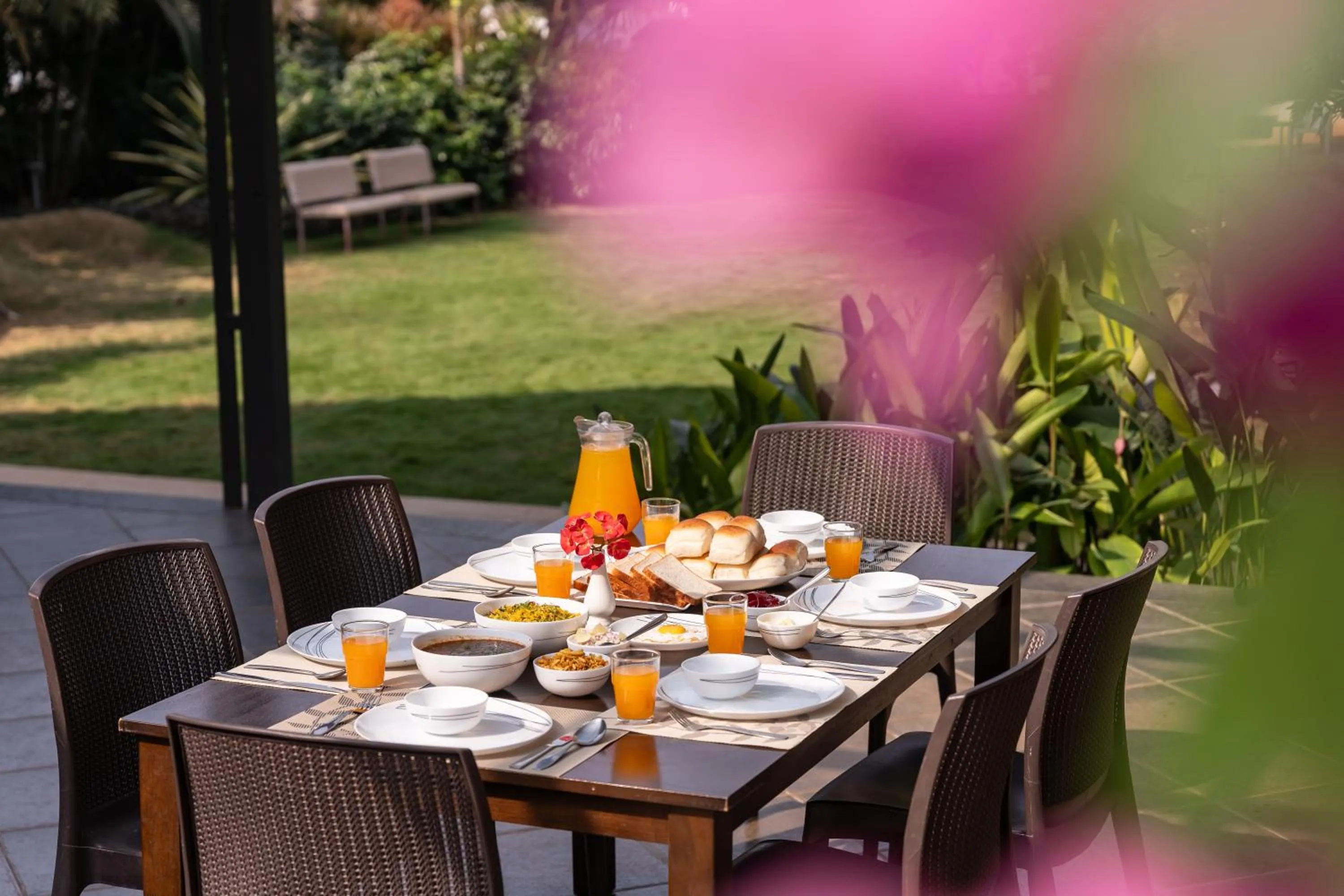 SaffronStays Eden - 3BR vineyard-side pool villa with jacuzzi, farm dining, stargazing deck & lawns for celebrations