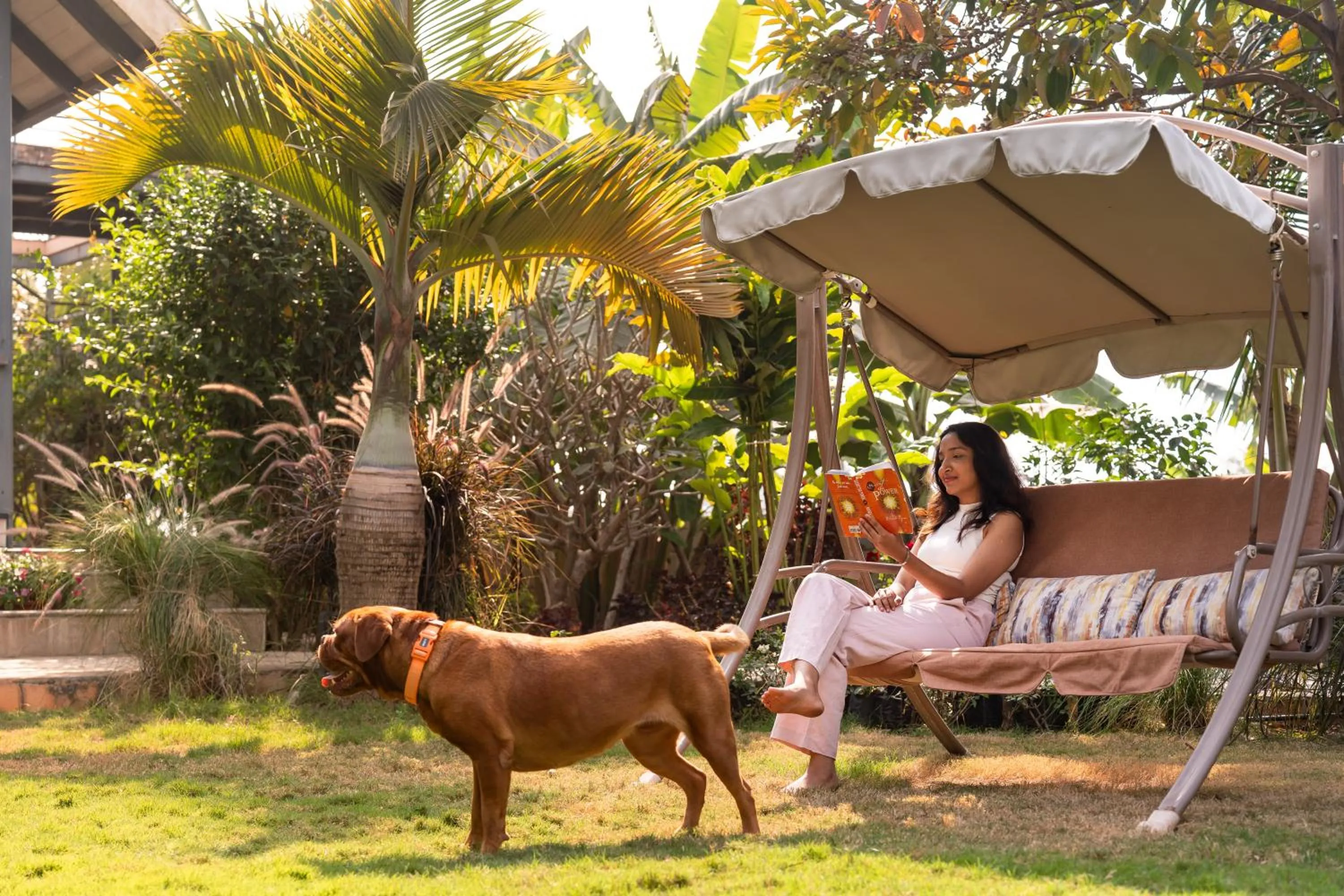 SaffronStays Eden - 3BR vineyard-side pool villa with jacuzzi, farm dining, stargazing deck & lawns for celebrations