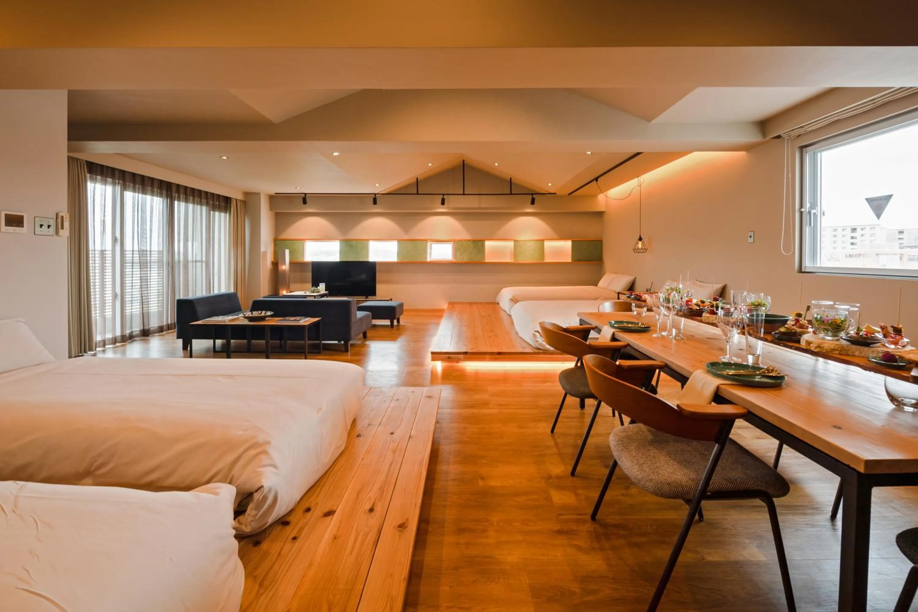 Photo of the whole room, Bed in D-and Stay 5 Resort Okinawa