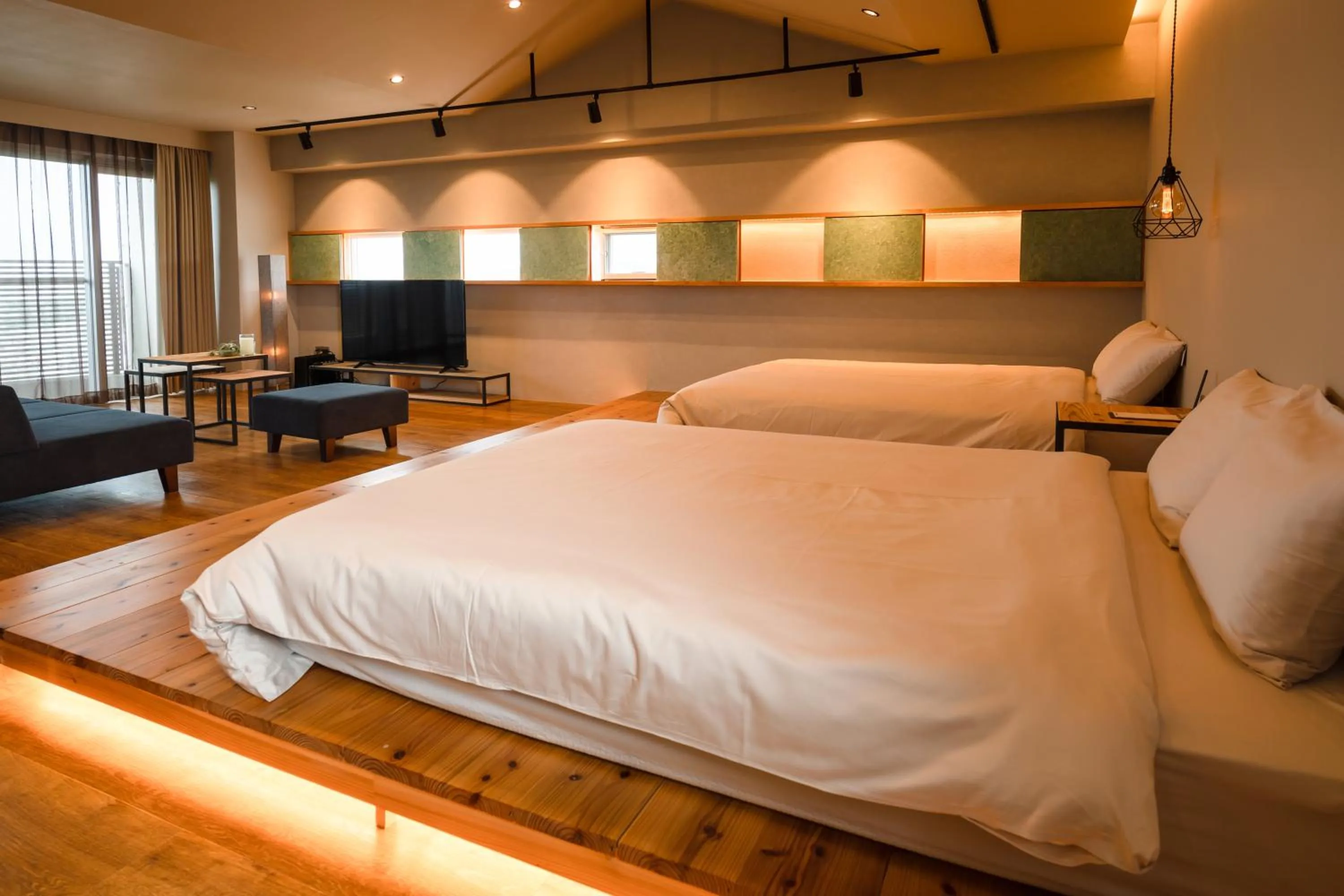 Photo of the whole room, Bed in D-and Stay 5 Resort Okinawa