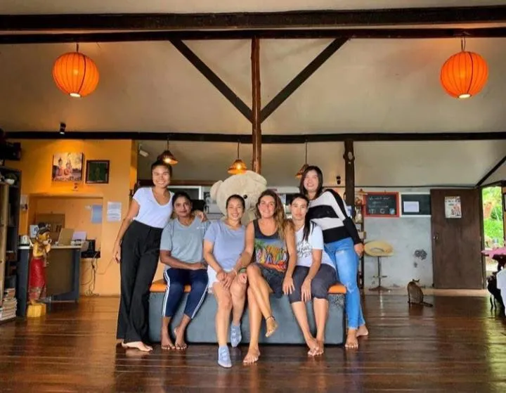 Staff in Tree House Bungalows Koh Tao