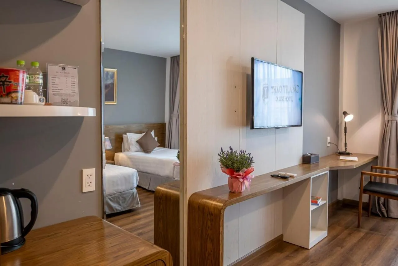 Bed in Thao Trang Laluxe Hotel Phu My Hung