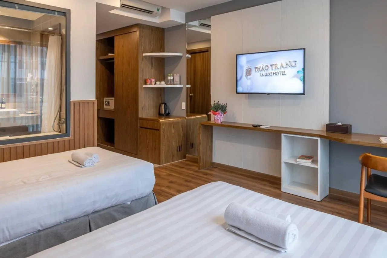 Bedroom in Thao Trang Laluxe Hotel Phu My Hung
