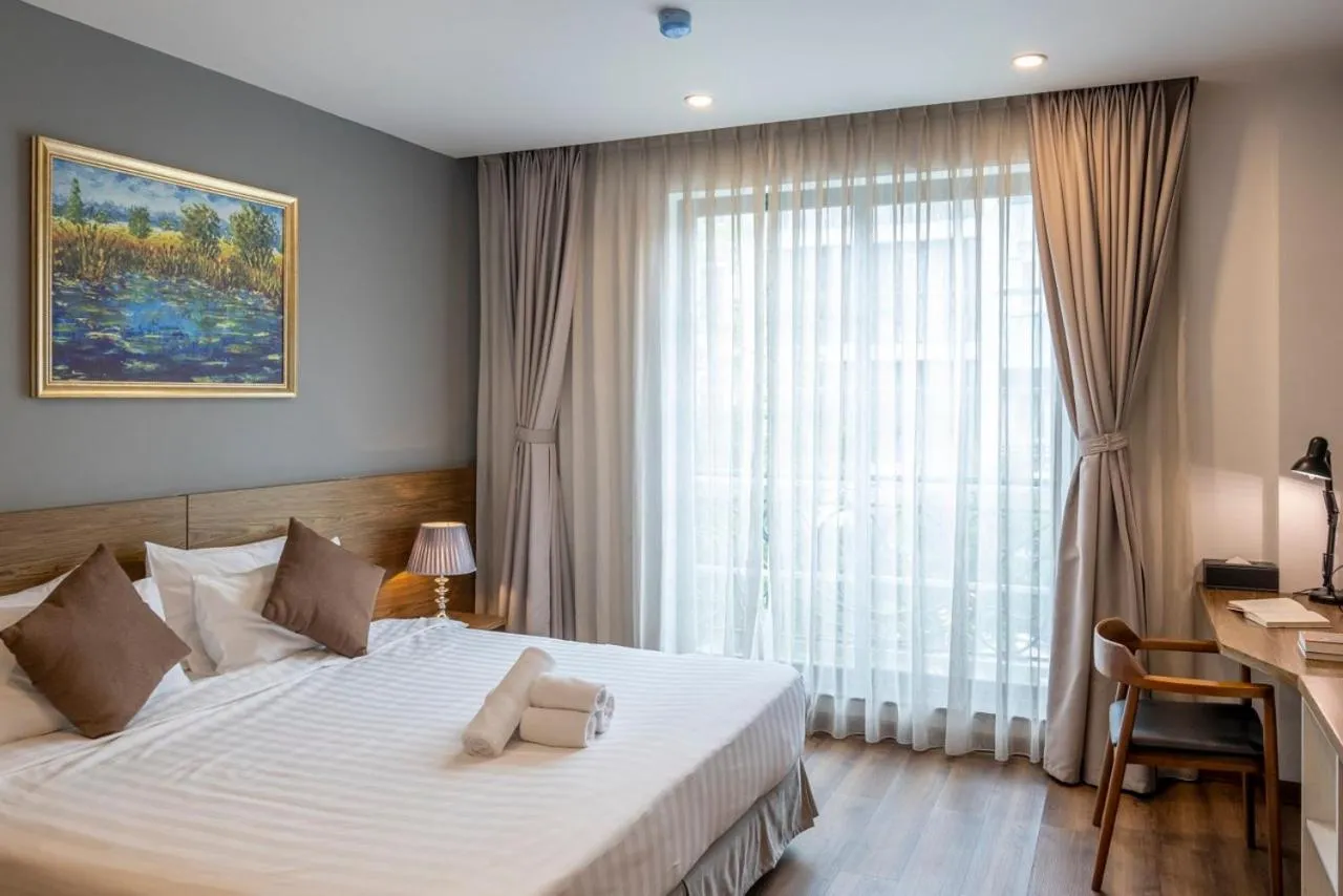 Bedroom in Thao Trang Laluxe Hotel Phu My Hung