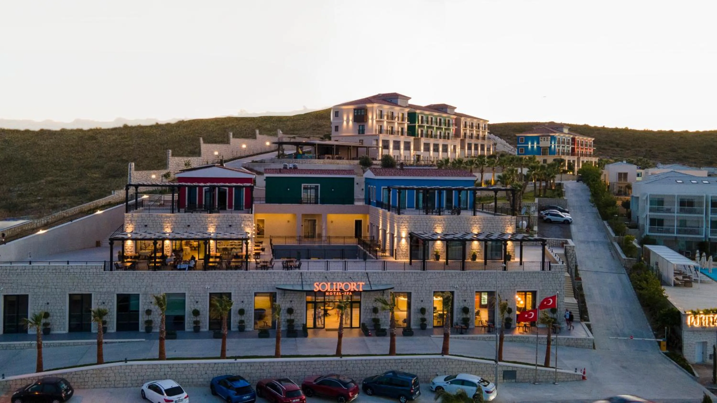 Property building in Soliport Hotel & SPA