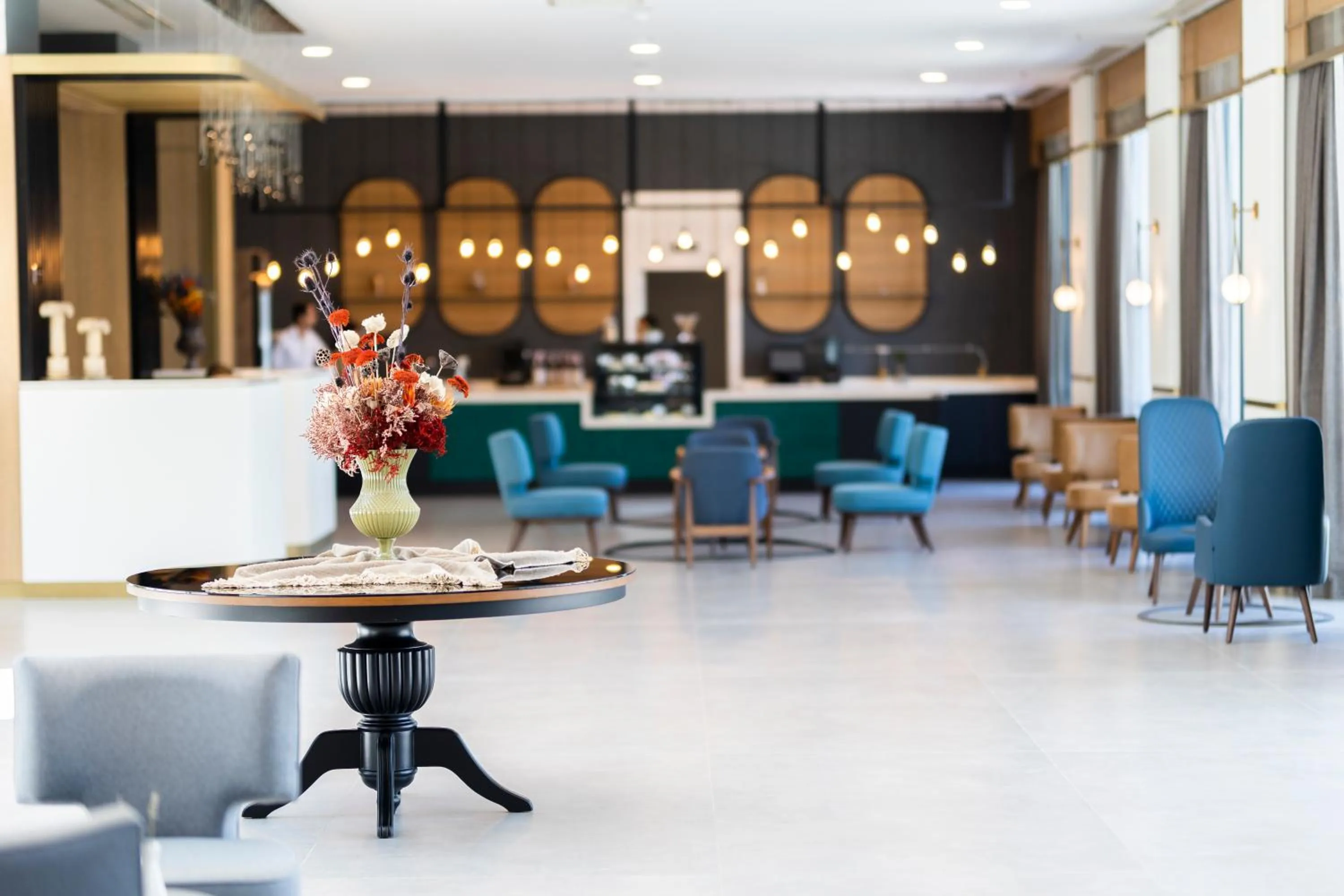 Lobby or reception in Soliport Hotel & SPA