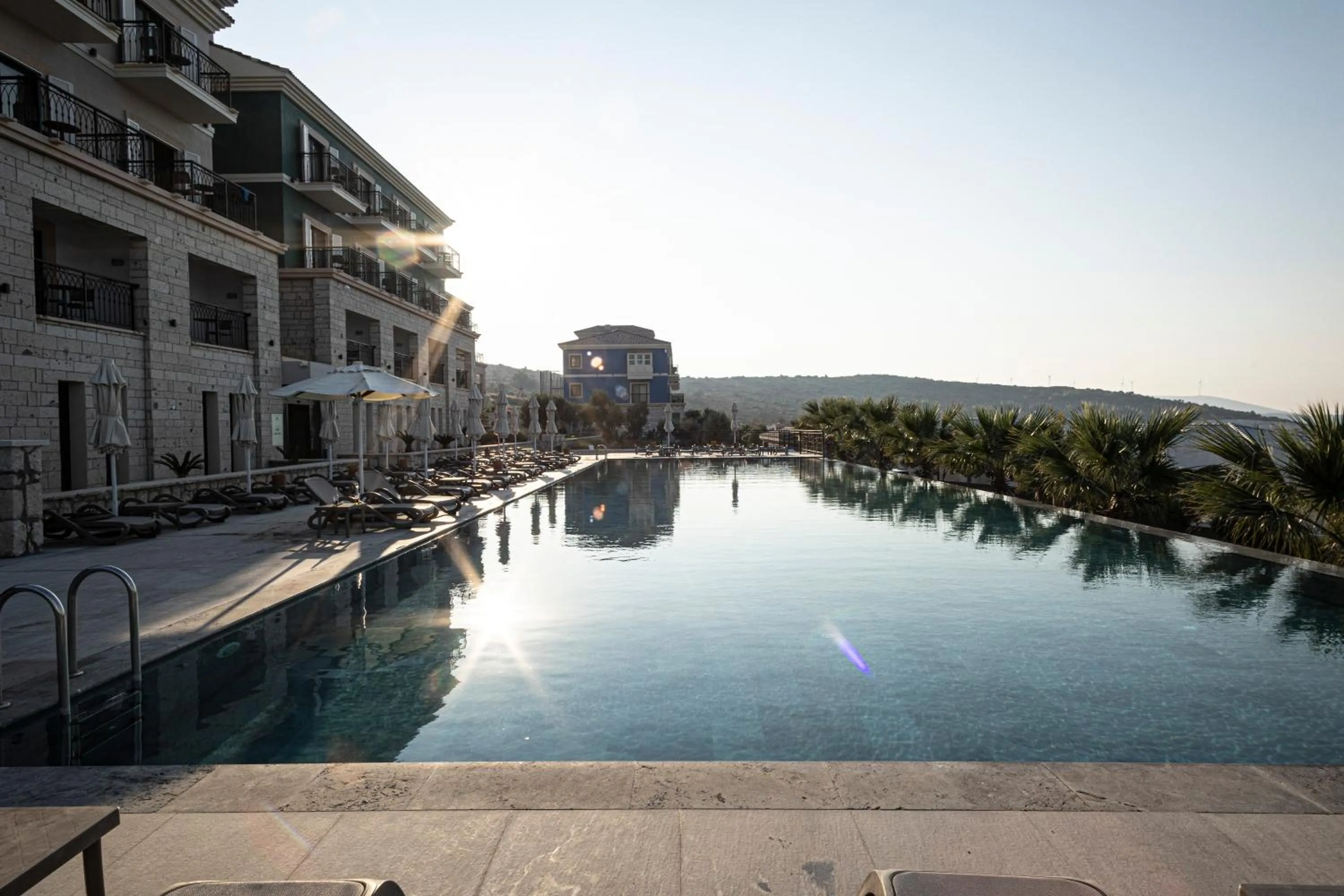 Swimming pool in Soliport Hotel & SPA