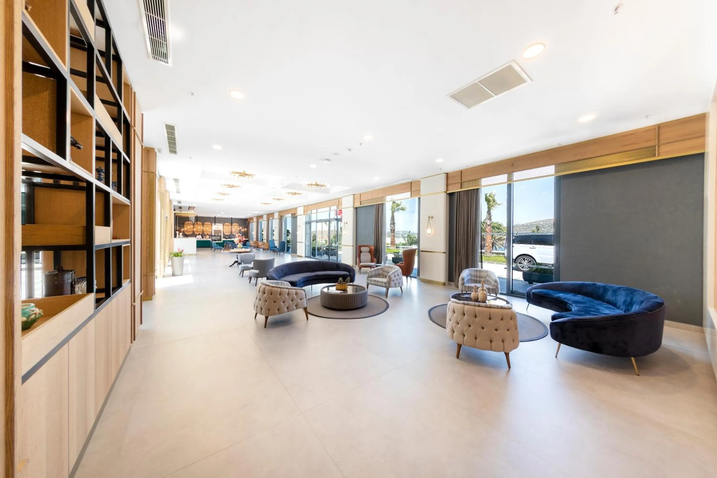 Lobby or reception in Soliport Hotel & SPA