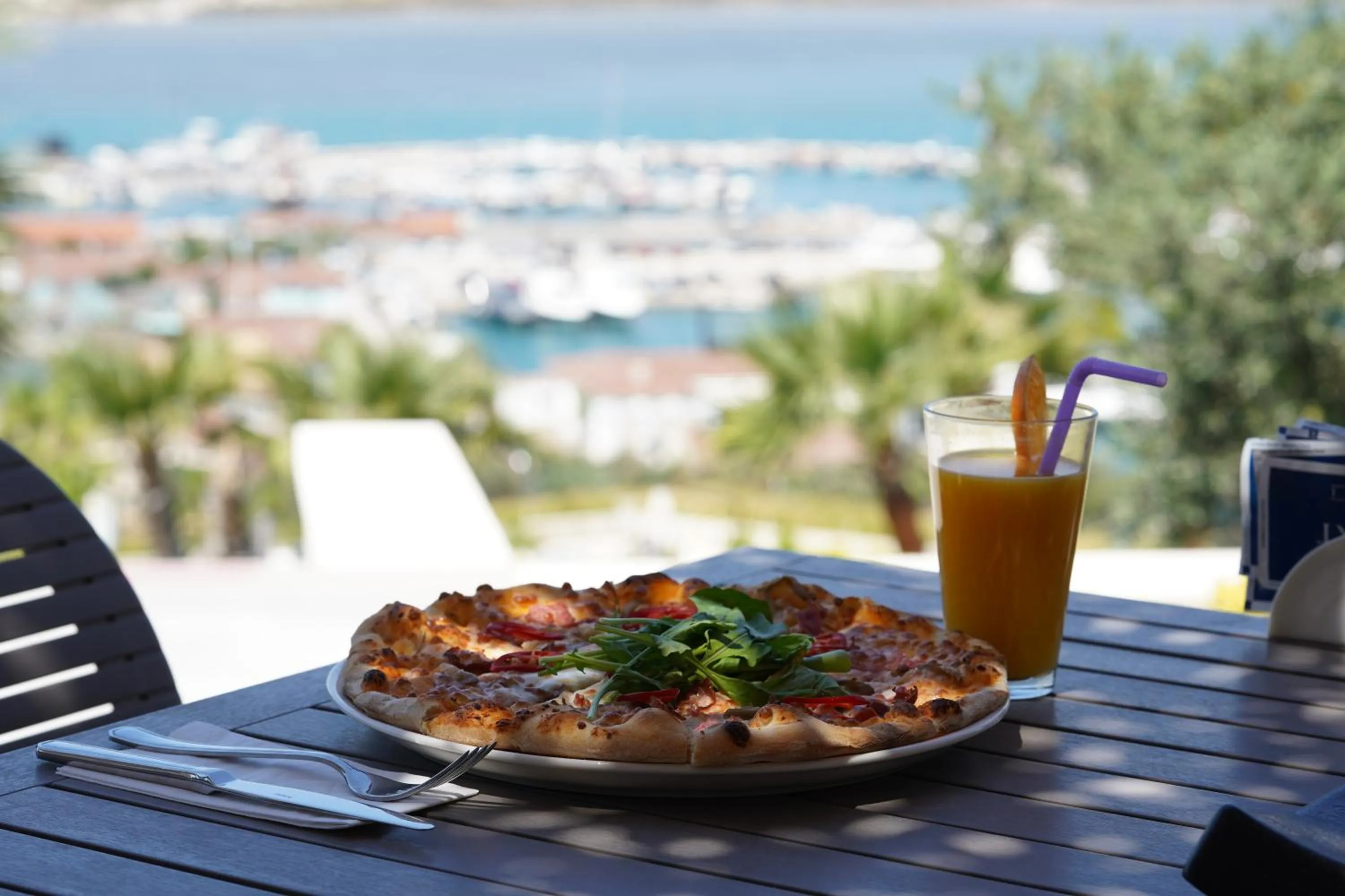 Swimming pool in Soliport Hotel & SPA