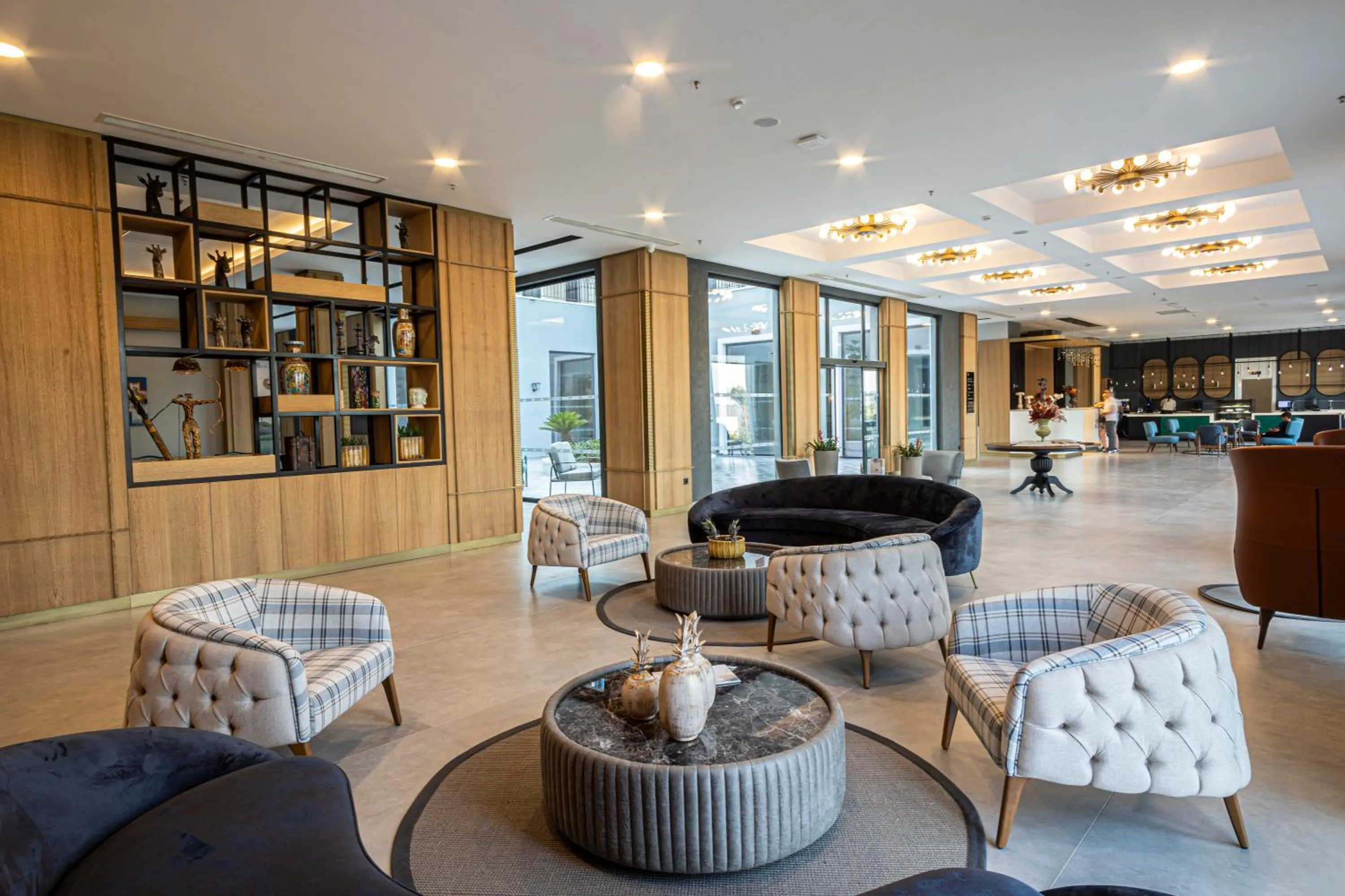 Lobby or reception in Soliport Hotel & SPA