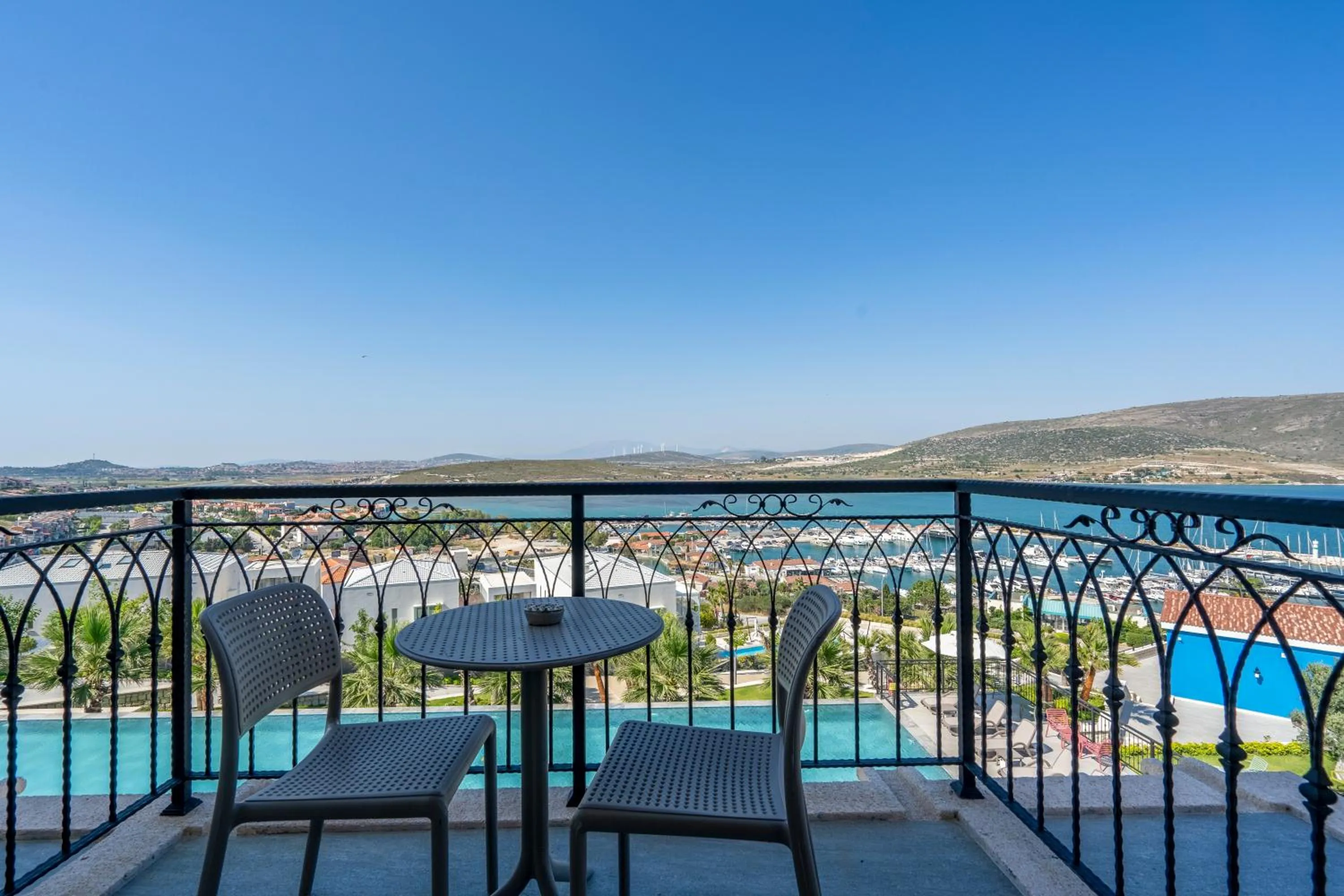 Balcony/Terrace in Soliport Hotel & SPA