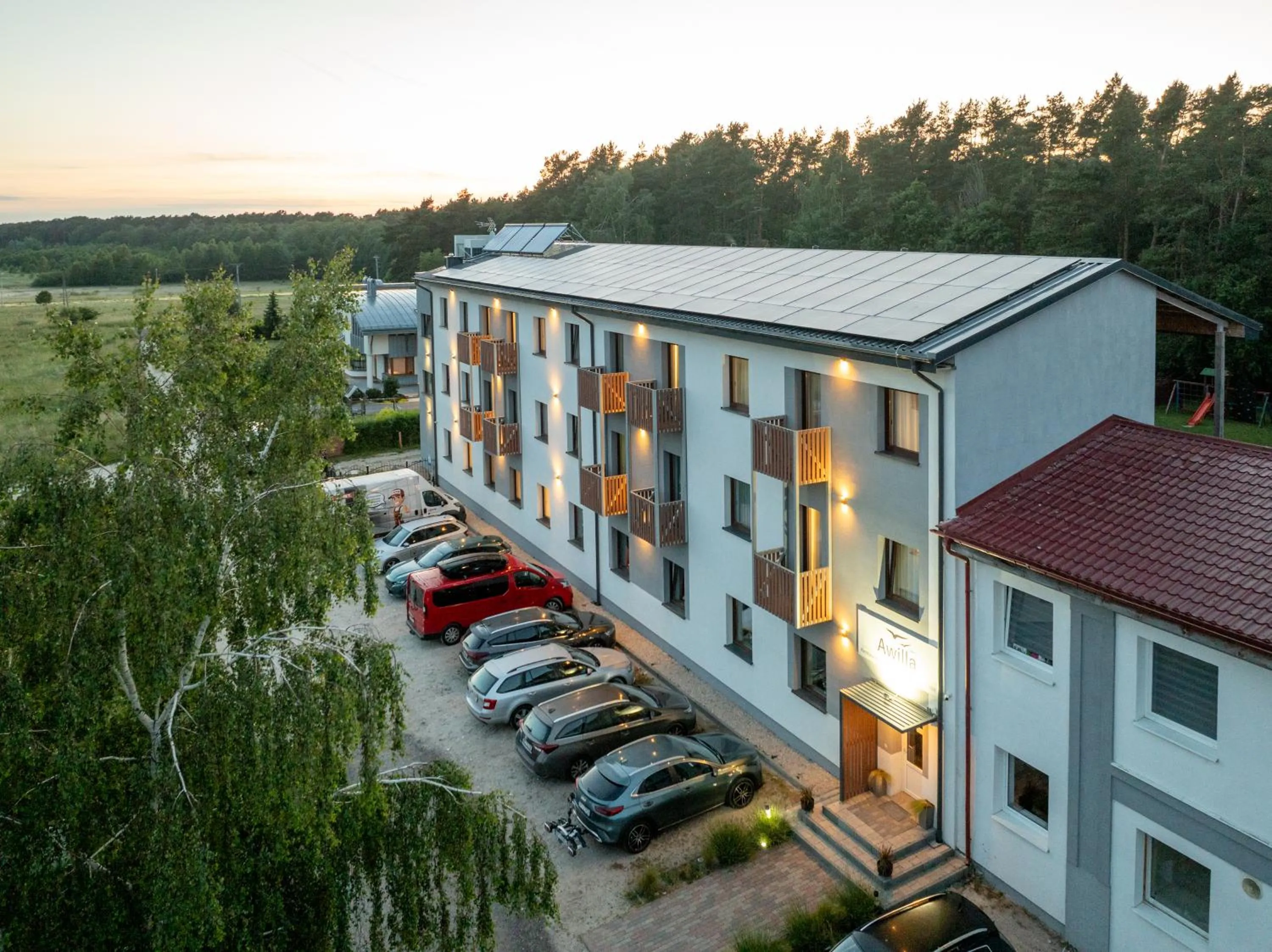Bird's eye view in Awilla Ustka
