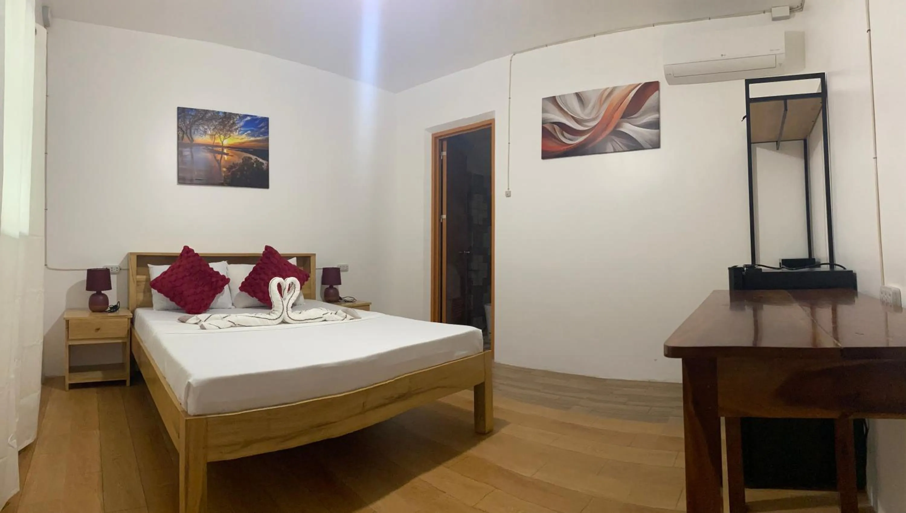 Bed in A&C Aquino Guesthouse