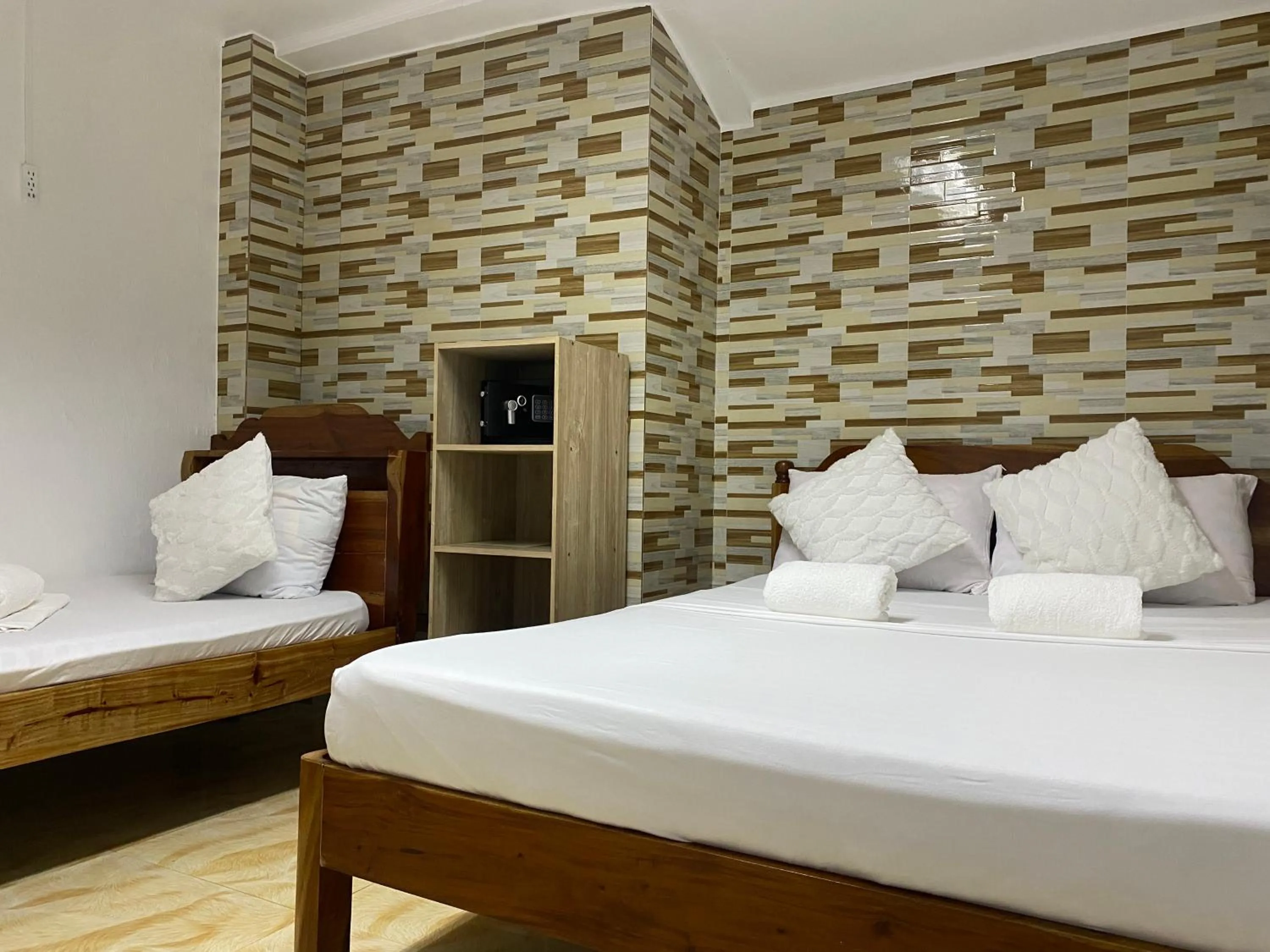 Bed in A&C Aquino Guesthouse