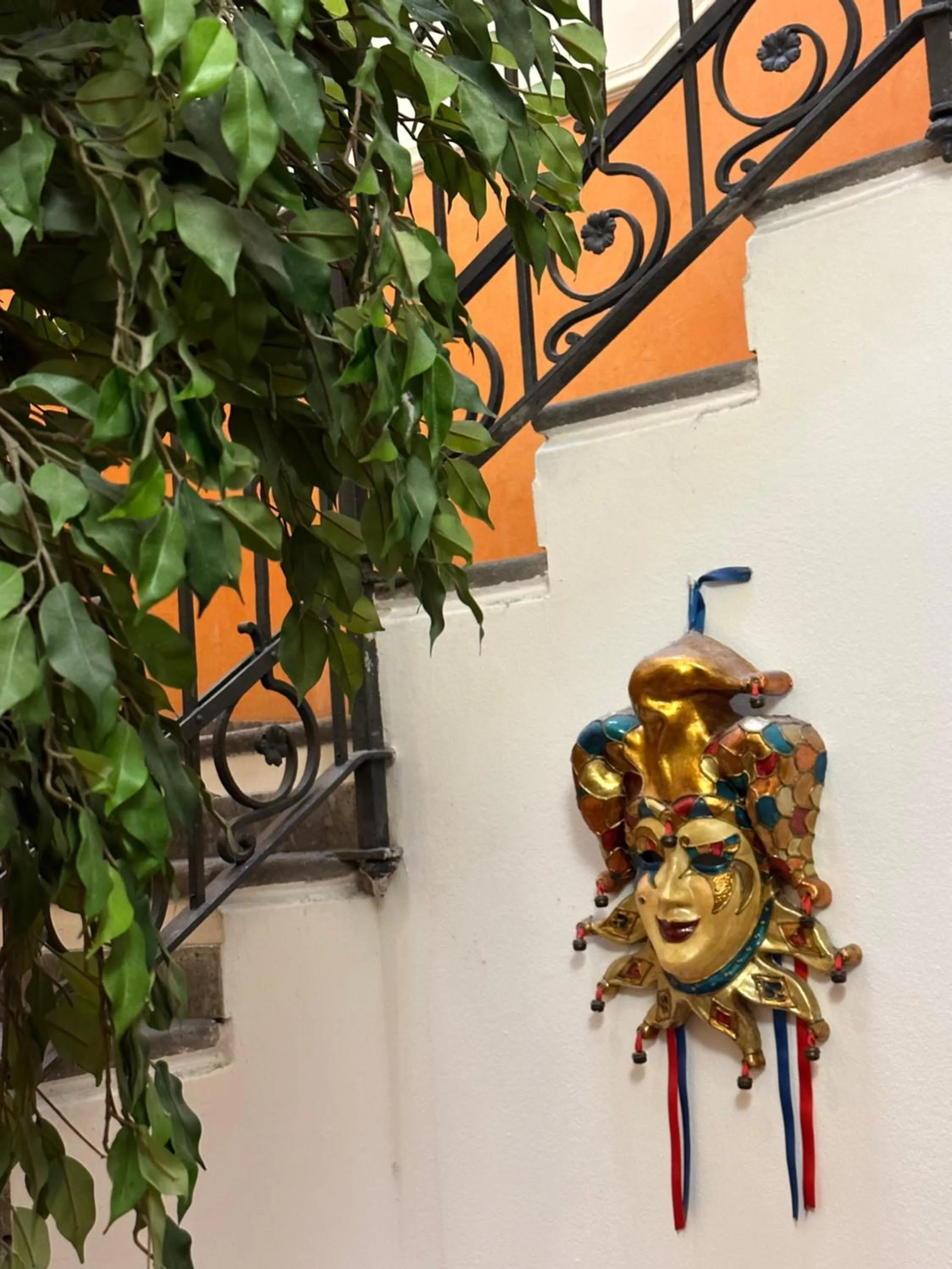 Decorative detail in Hotel Aspromonte