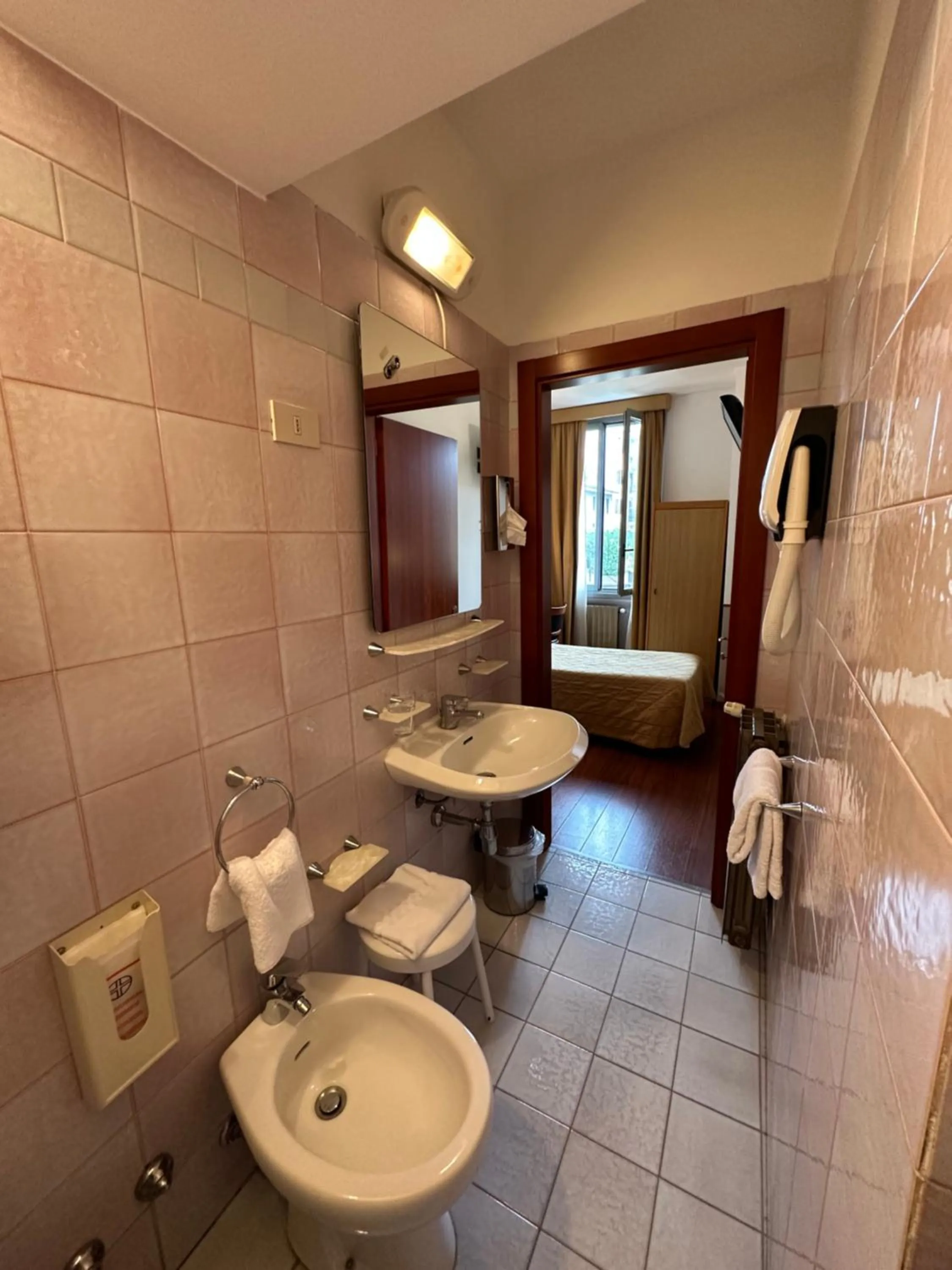 Bathroom in Hotel Aspromonte