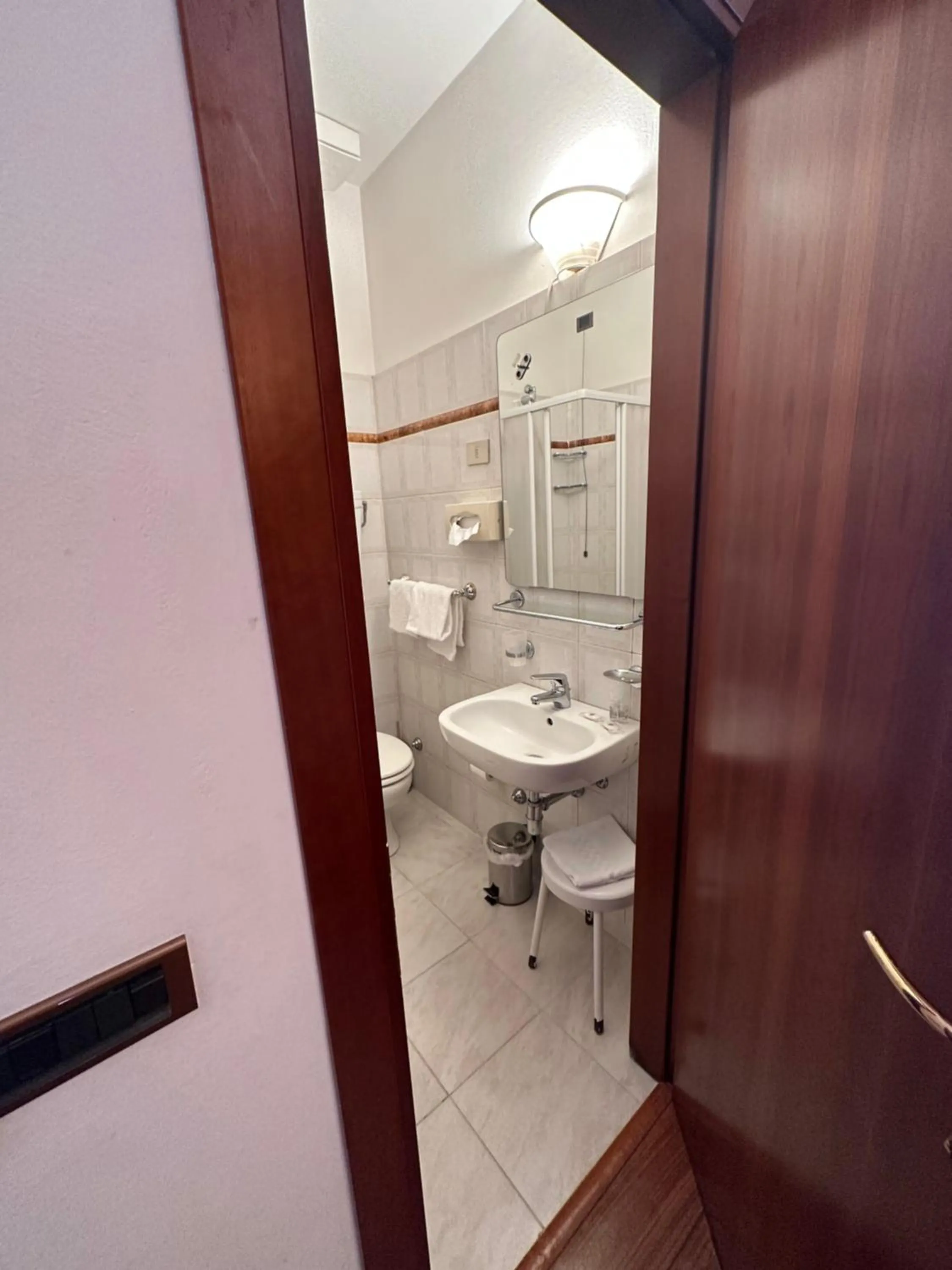 Bathroom in Hotel Aspromonte