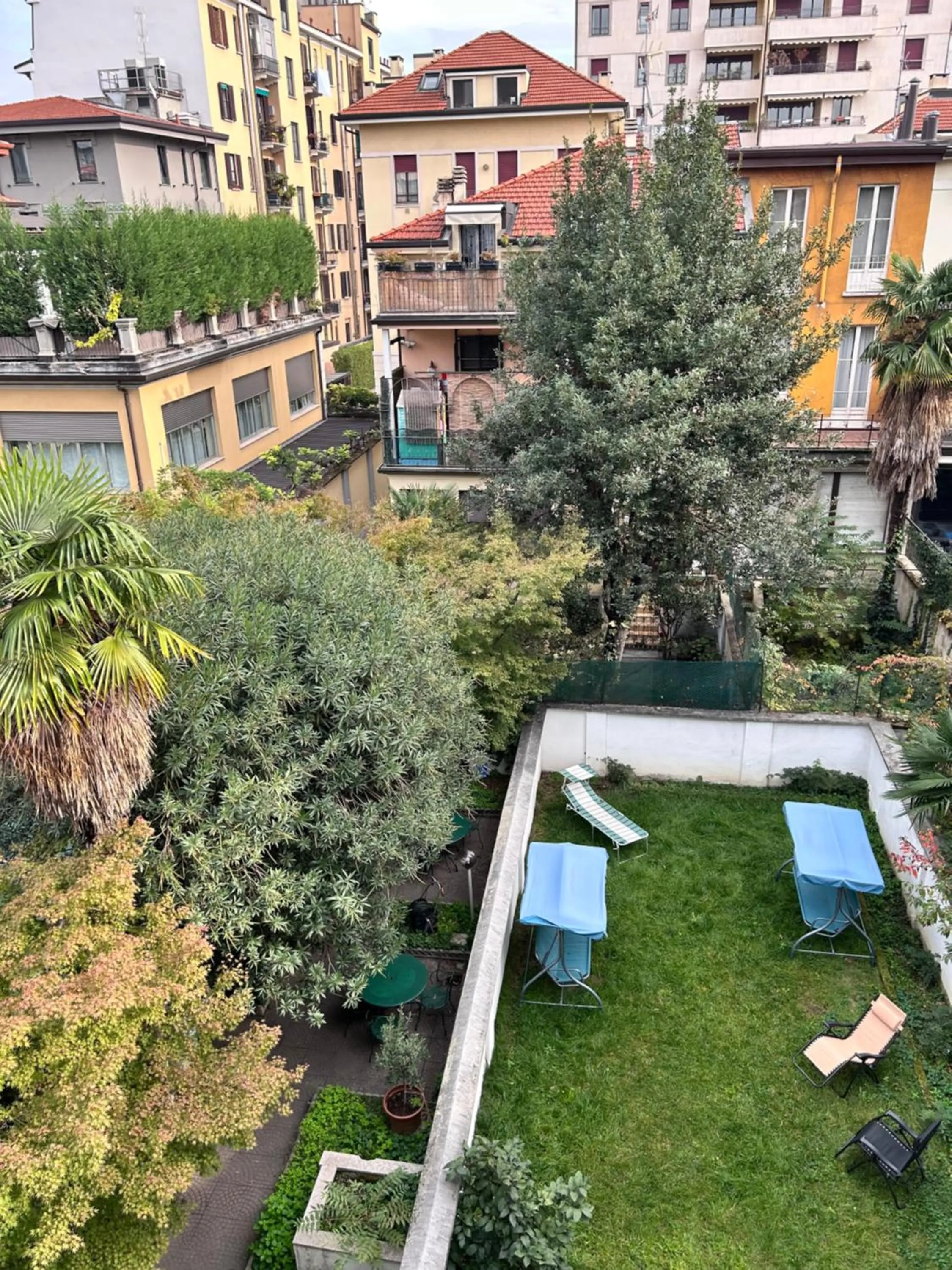 Garden view in Hotel Aspromonte
