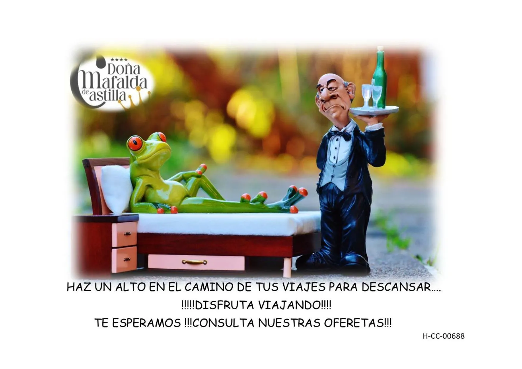 Logo/Certificate/Sign in Hospedium Hotel Doña Mafalda de Castilla