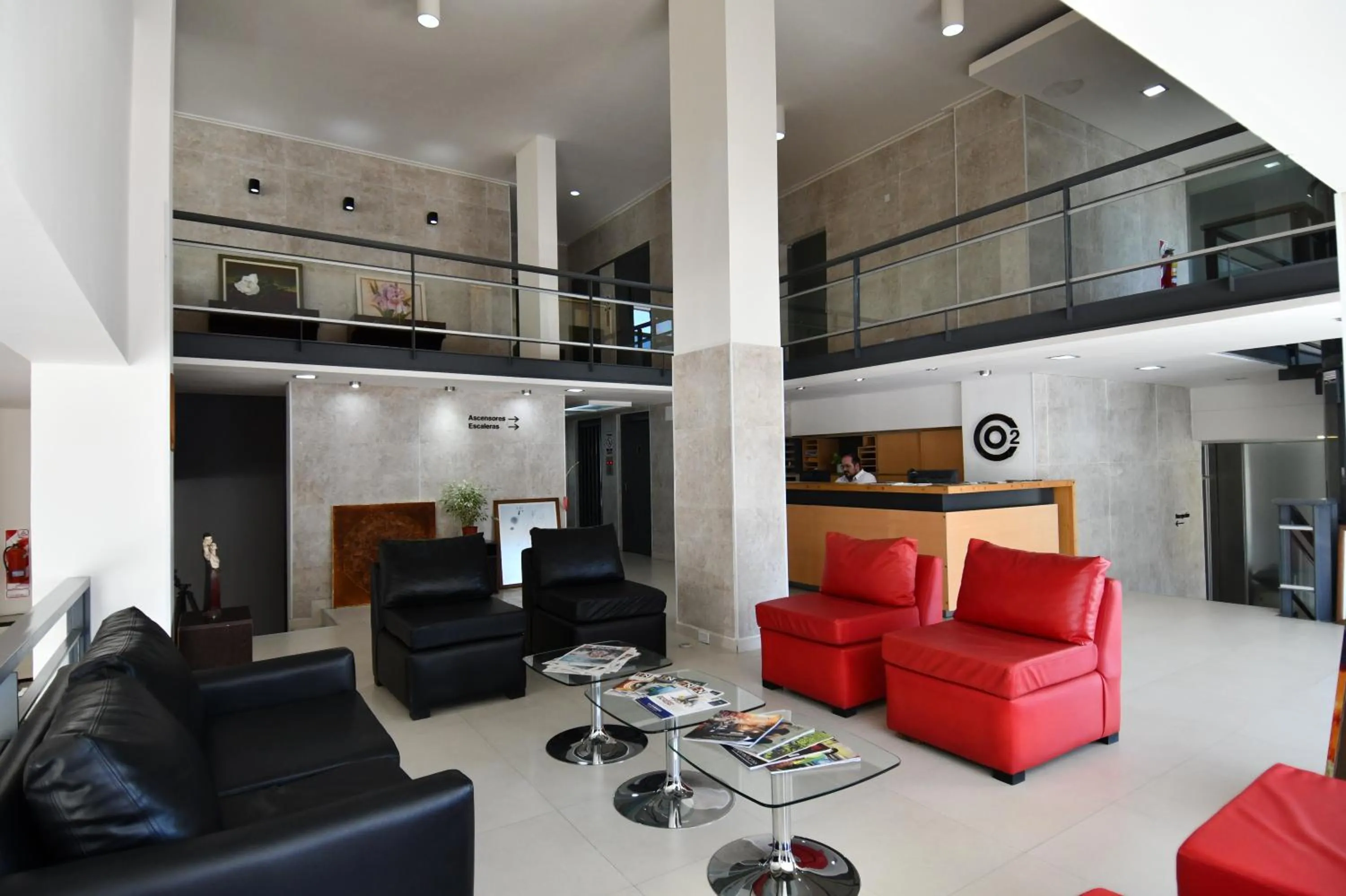 Lobby or reception in O2 Hotel Gualeguaychú