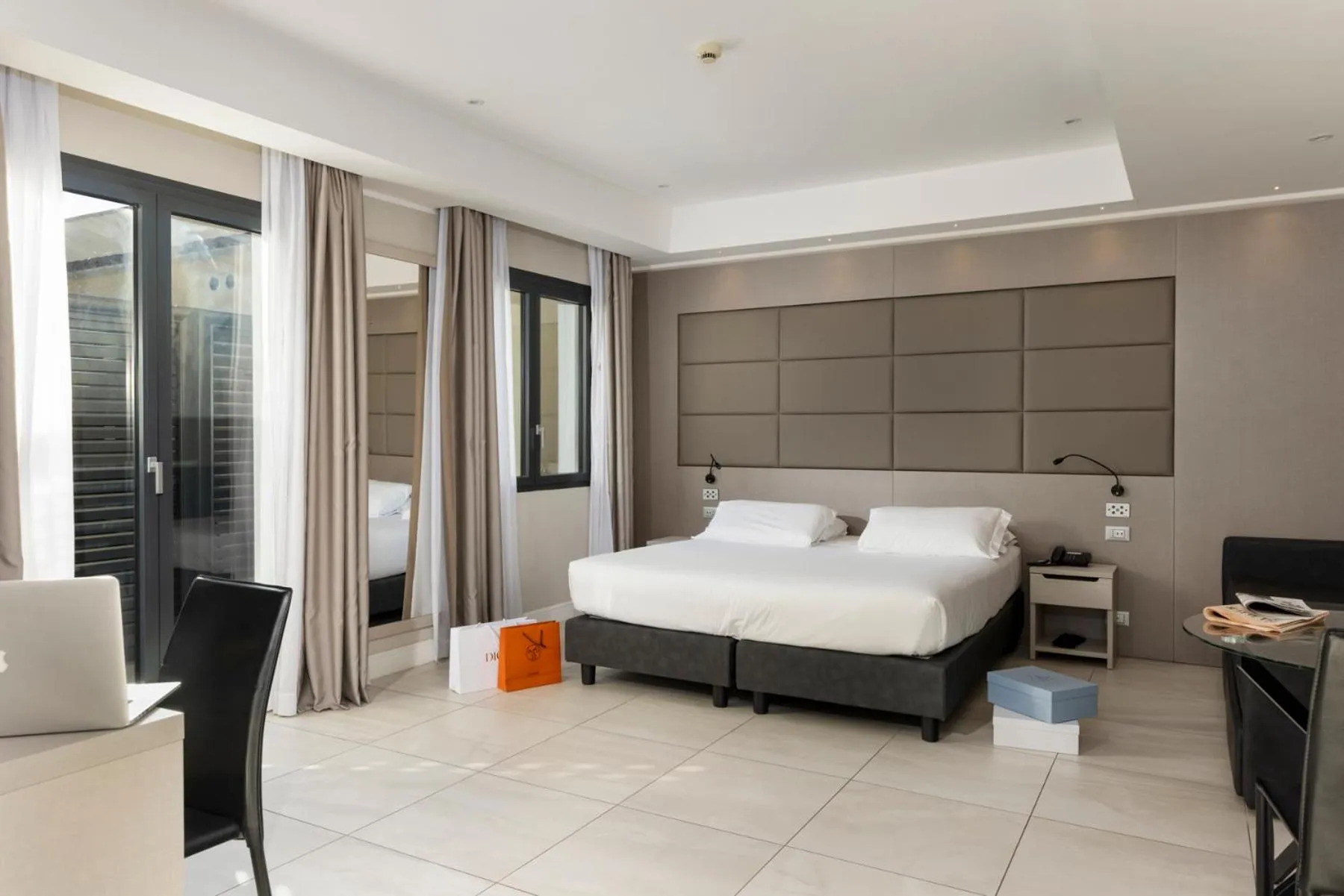 Photo of the whole room, Bed in Eurogarden Hotel