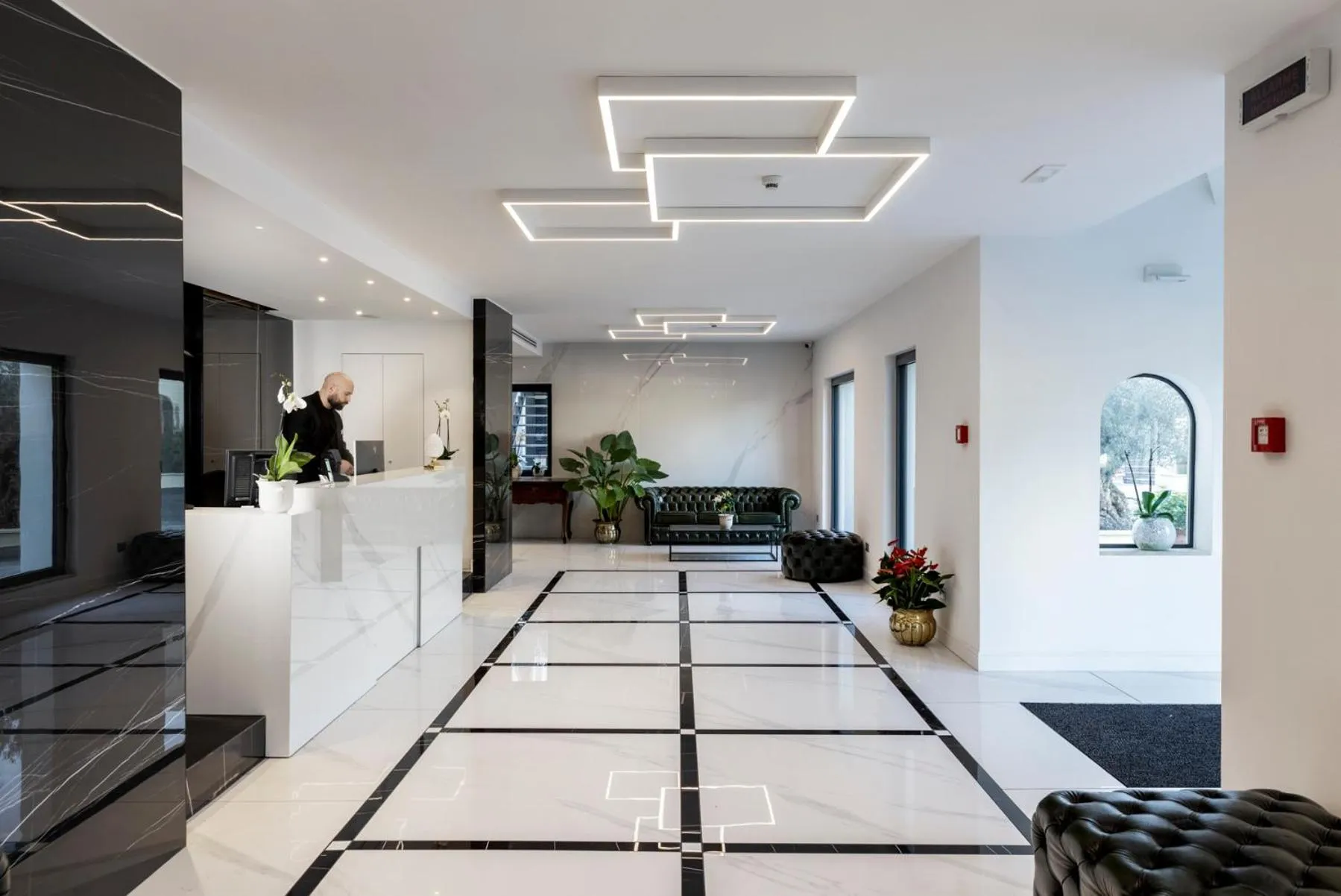 Lobby or reception in Eurogarden Hotel