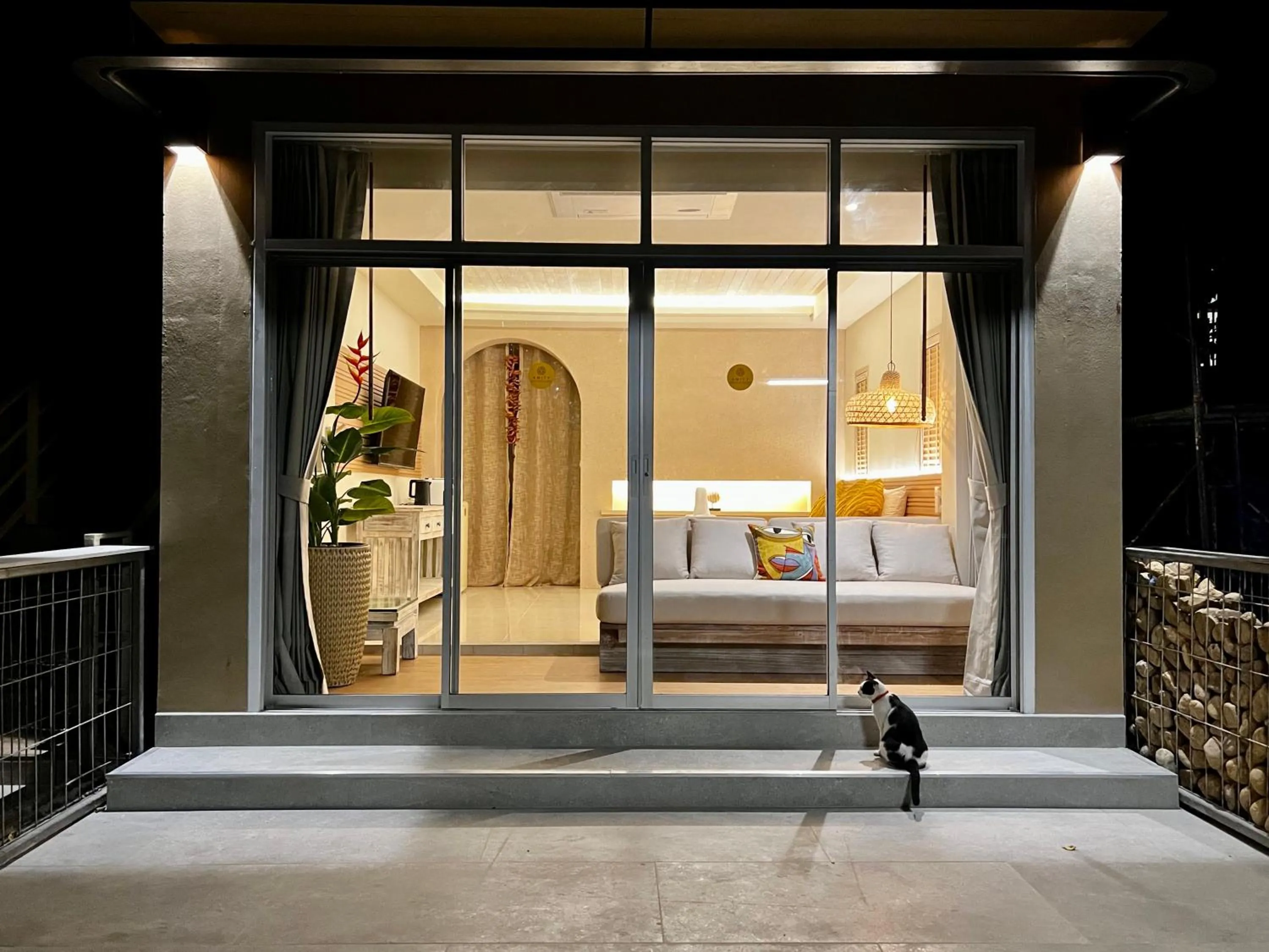 Bed in Amity Beach Resort