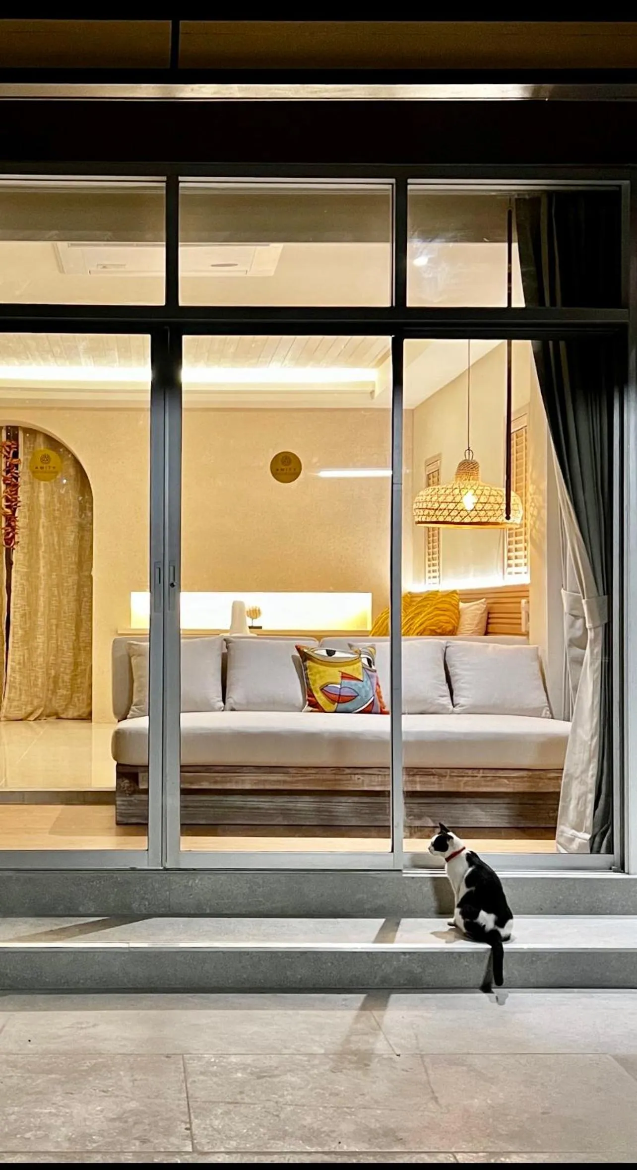 Bed in Amity Beach Resort