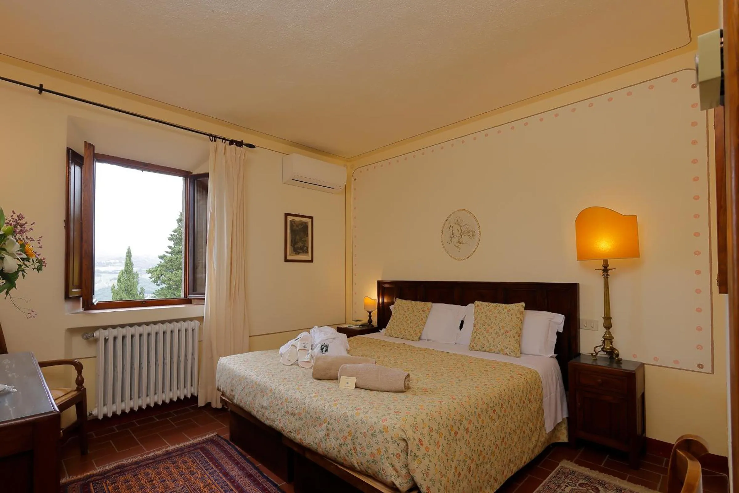Bed in Relais Vignale & Spa