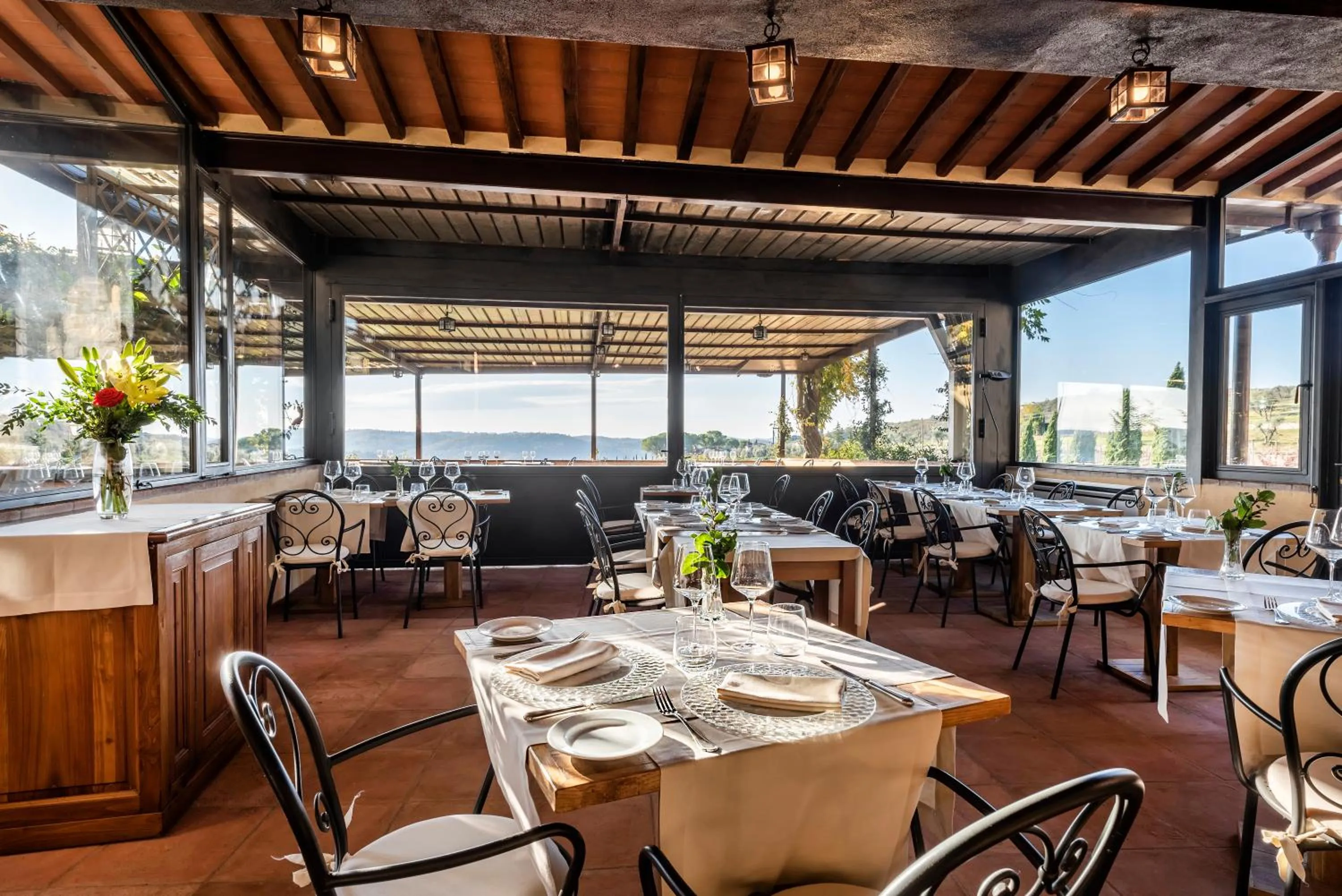 Restaurant/places to eat in Relais Vignale & Spa