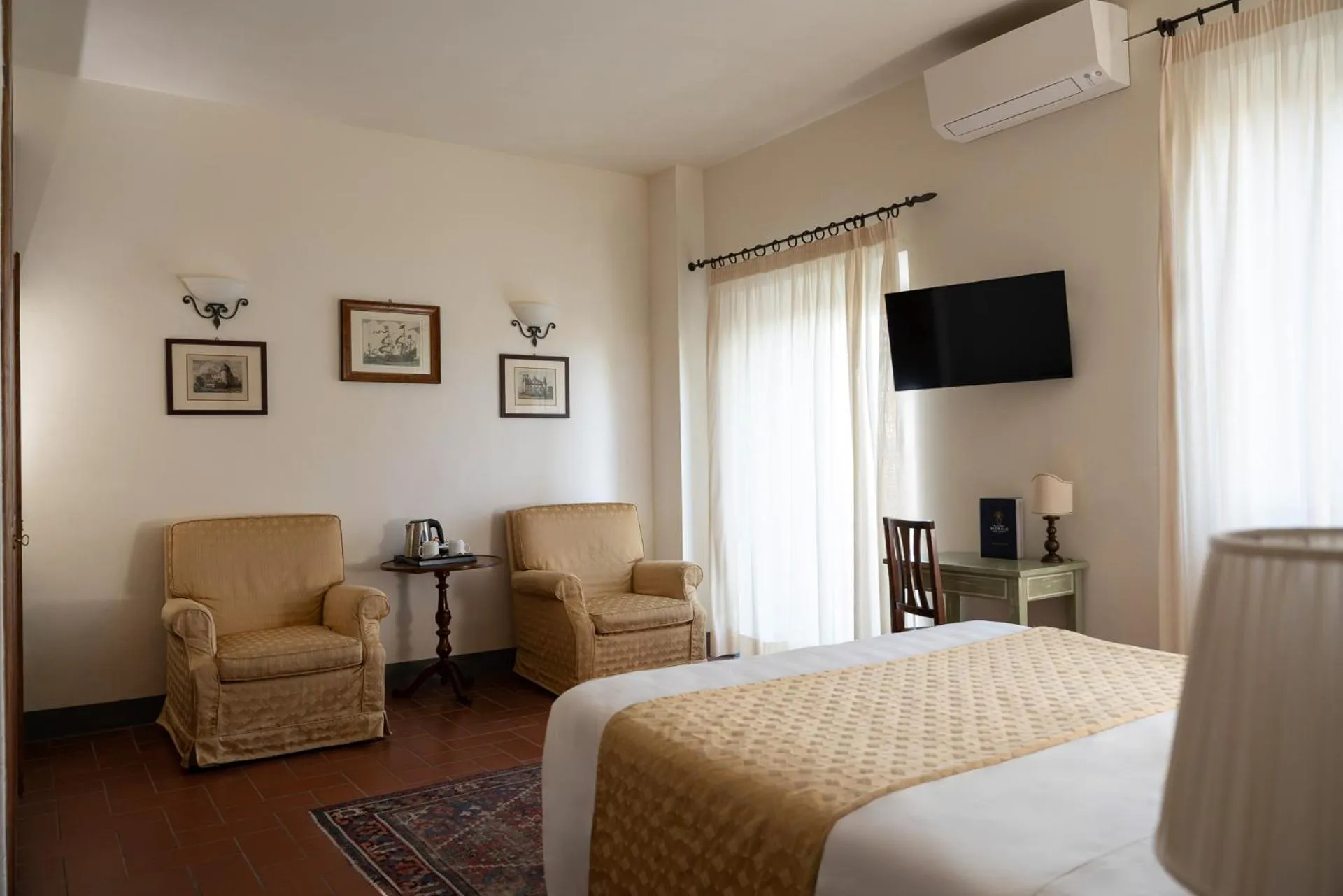 Bedroom, Bed in Relais Vignale & Spa