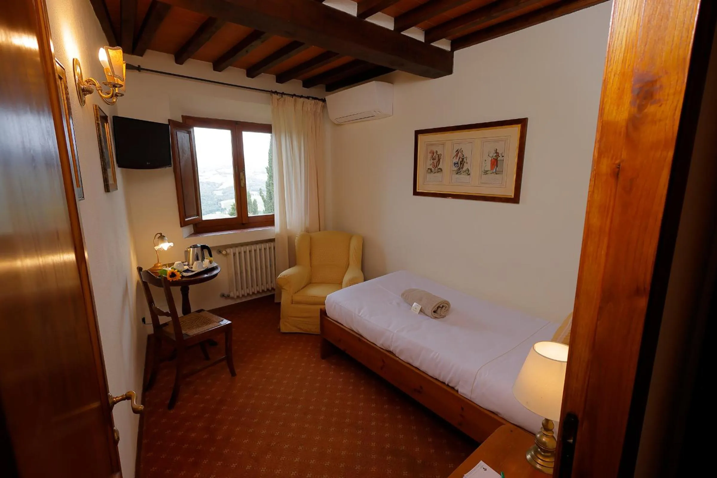 Bed in Relais Vignale & Spa