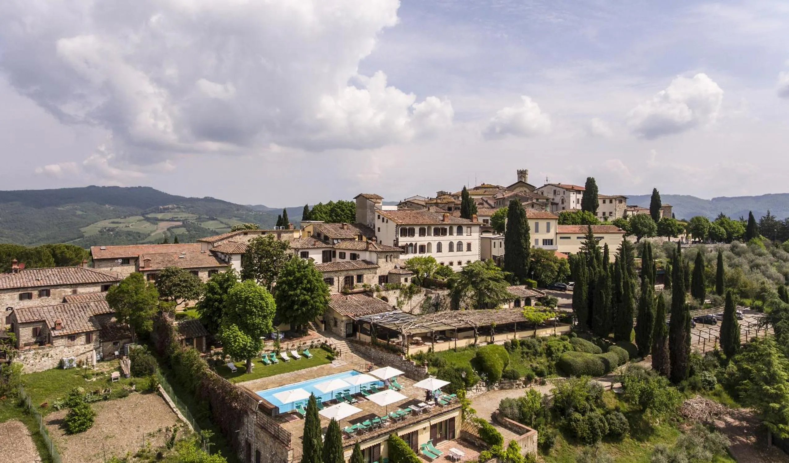 Bird's eye view in Relais Vignale & Spa