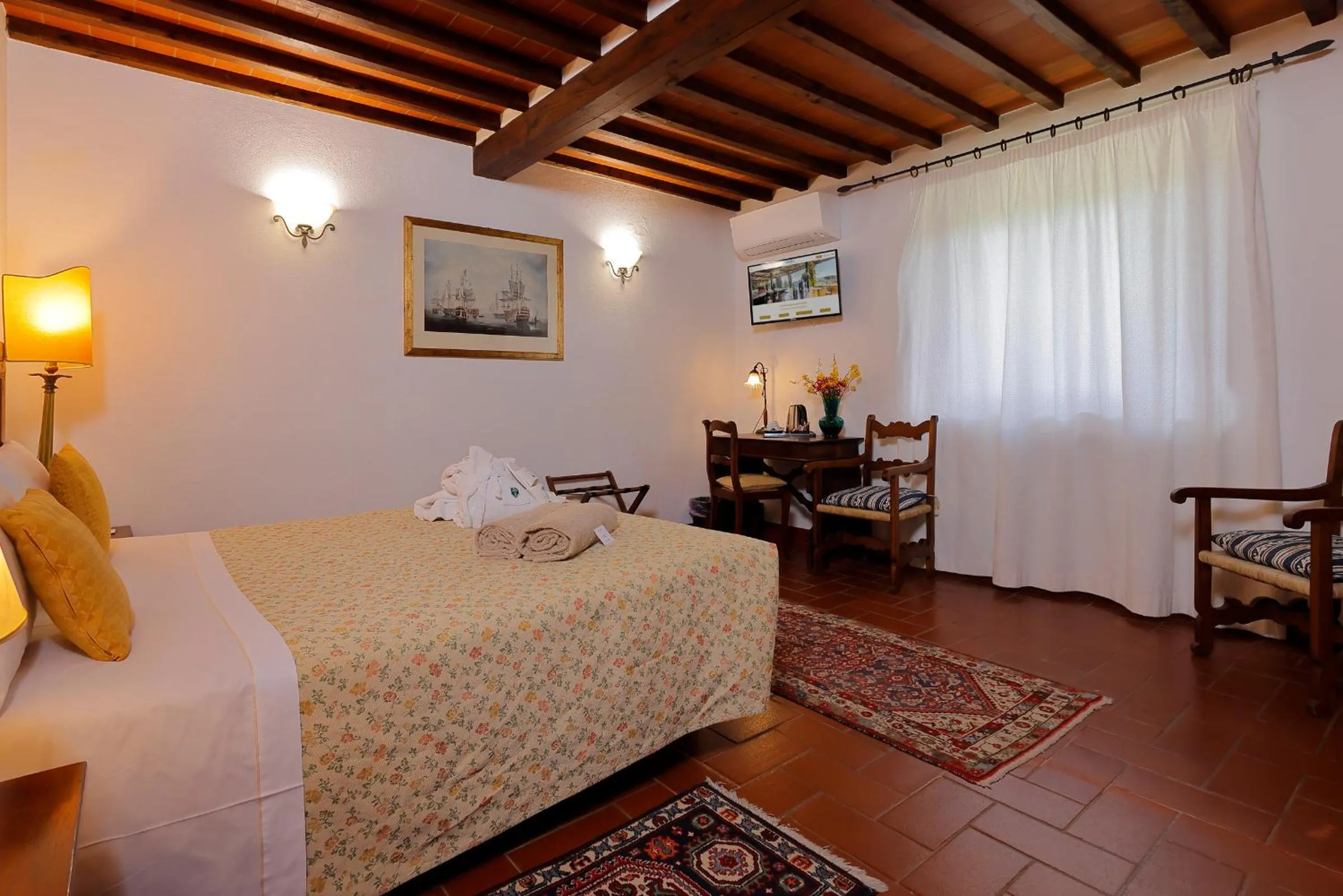 Bed in Relais Vignale & Spa