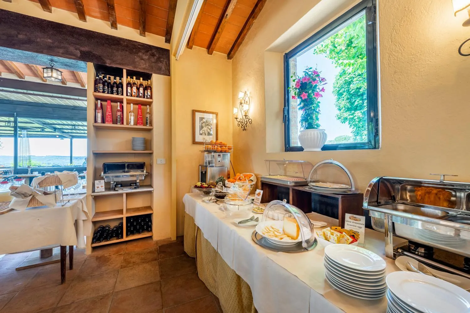 Restaurant/places to eat in Relais Vignale & Spa