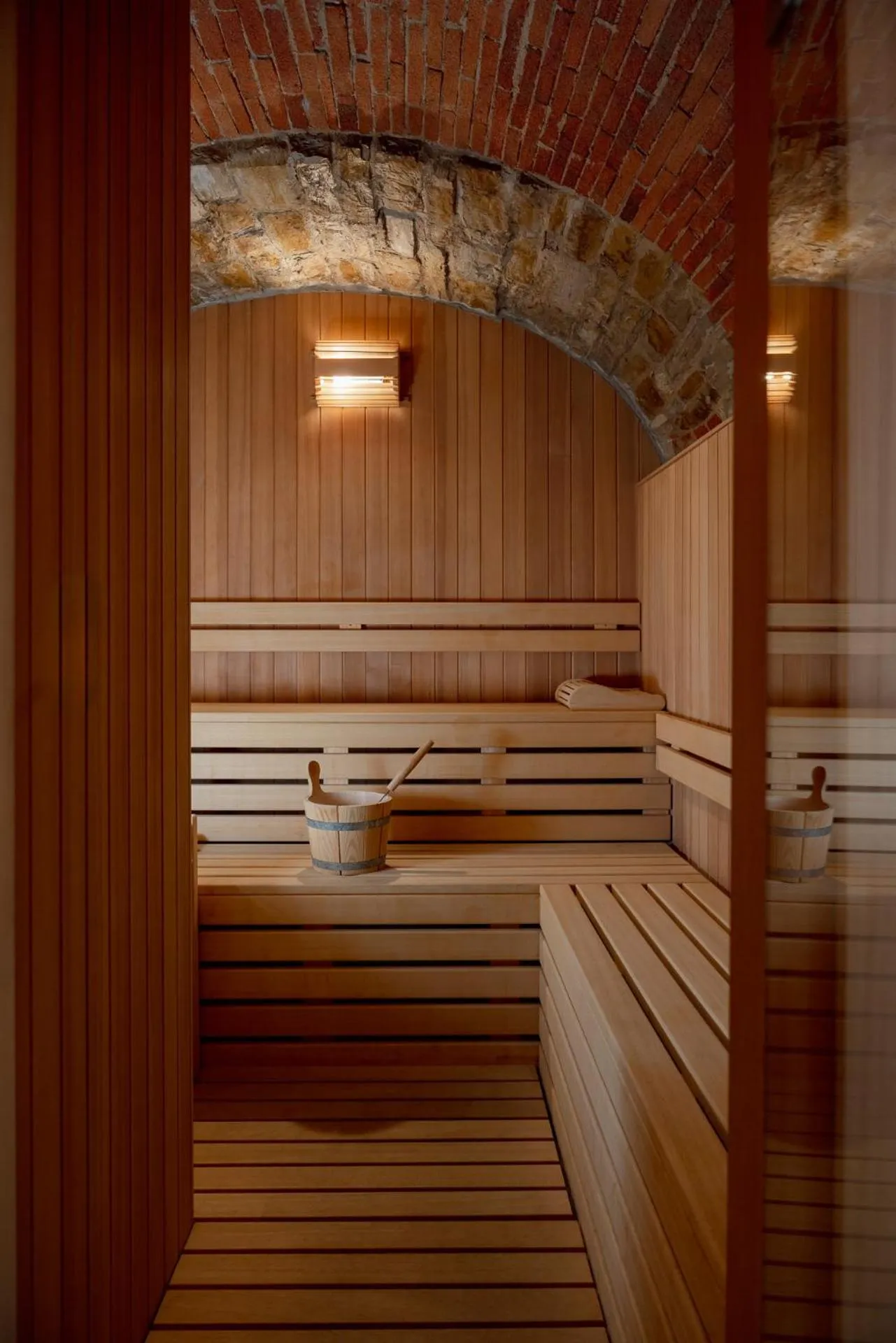 Sauna in Relais Vignale & Spa