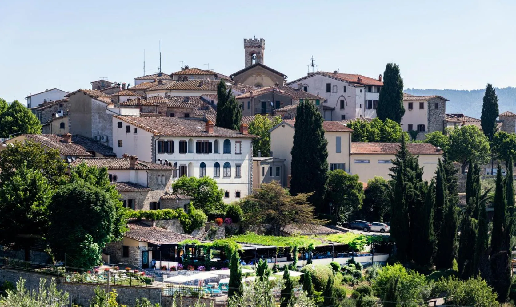 City view in Relais Vignale & Spa