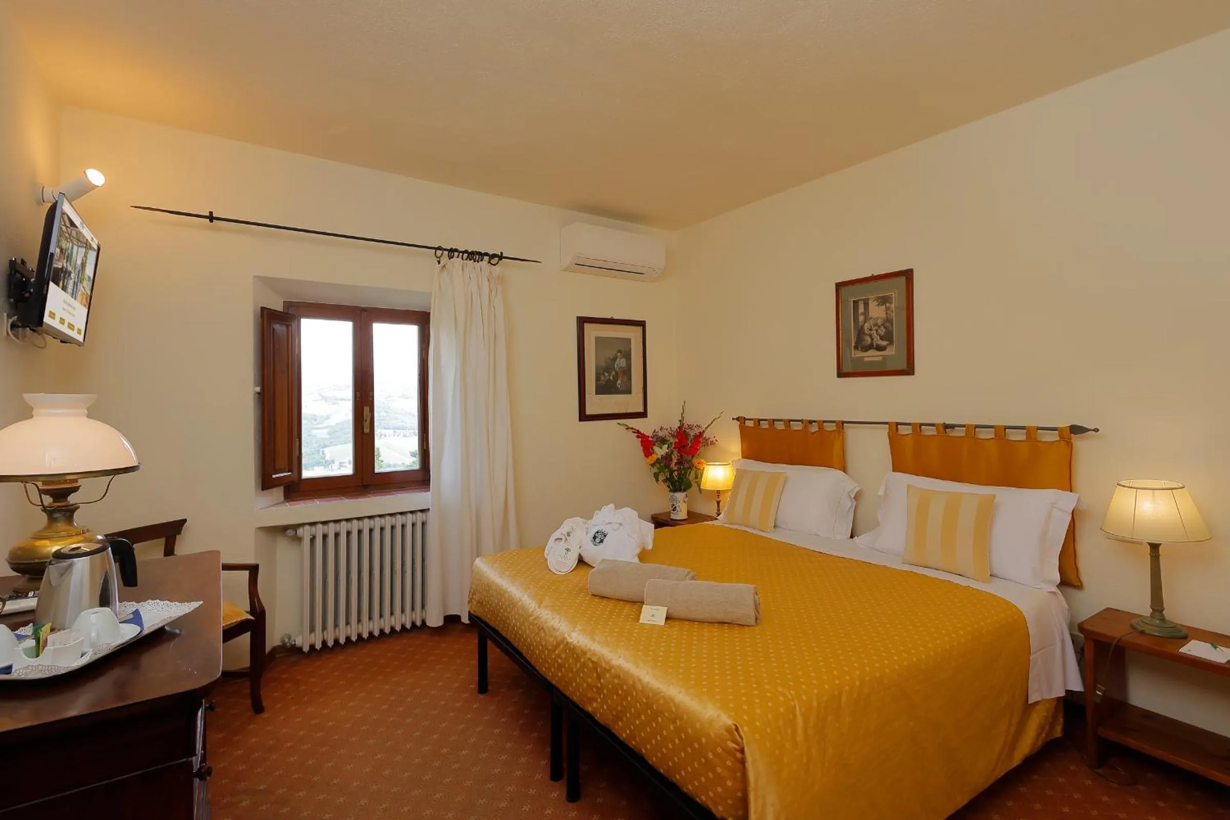 Bed in Relais Vignale & Spa