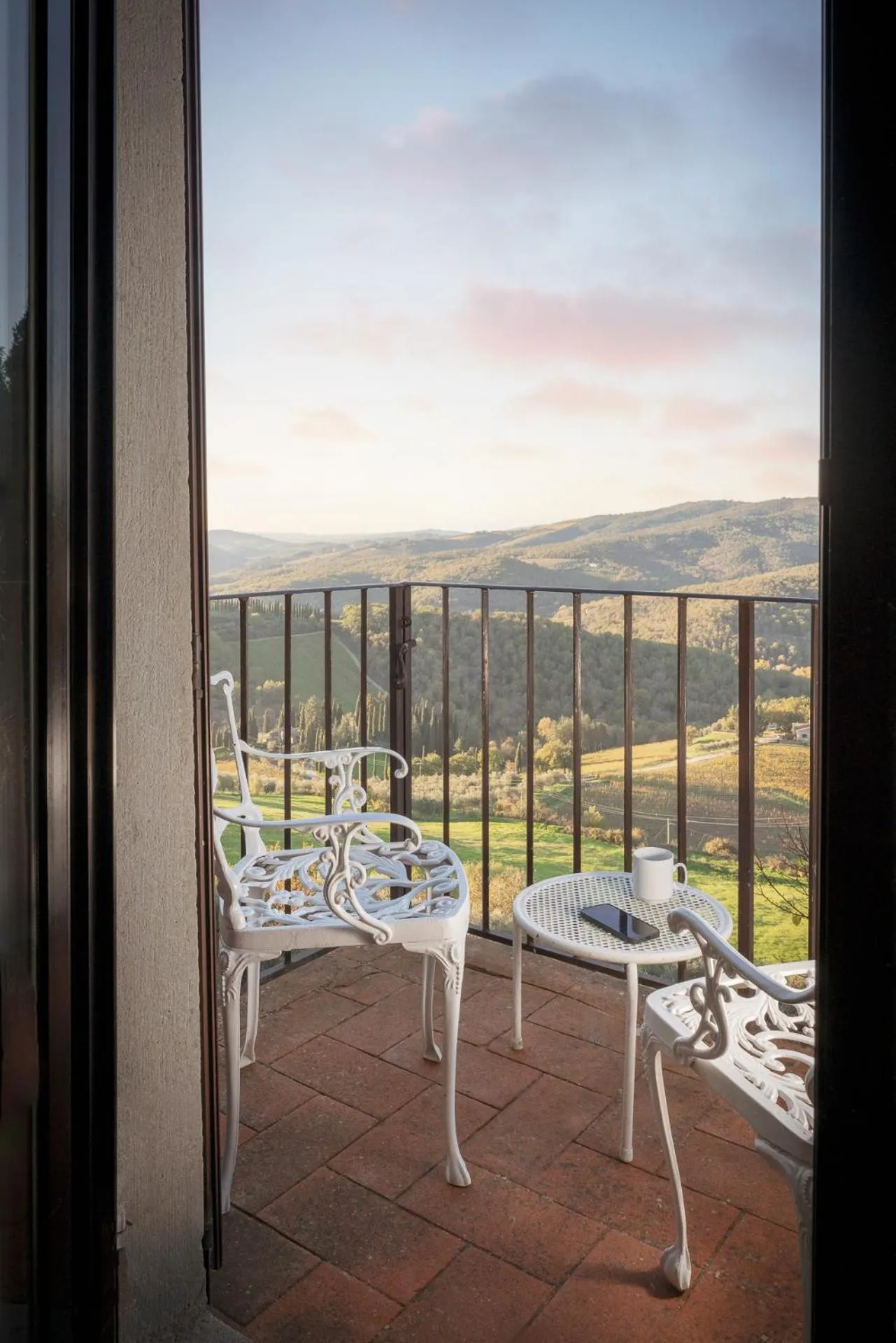 View (from property/room) in Relais Vignale & Spa