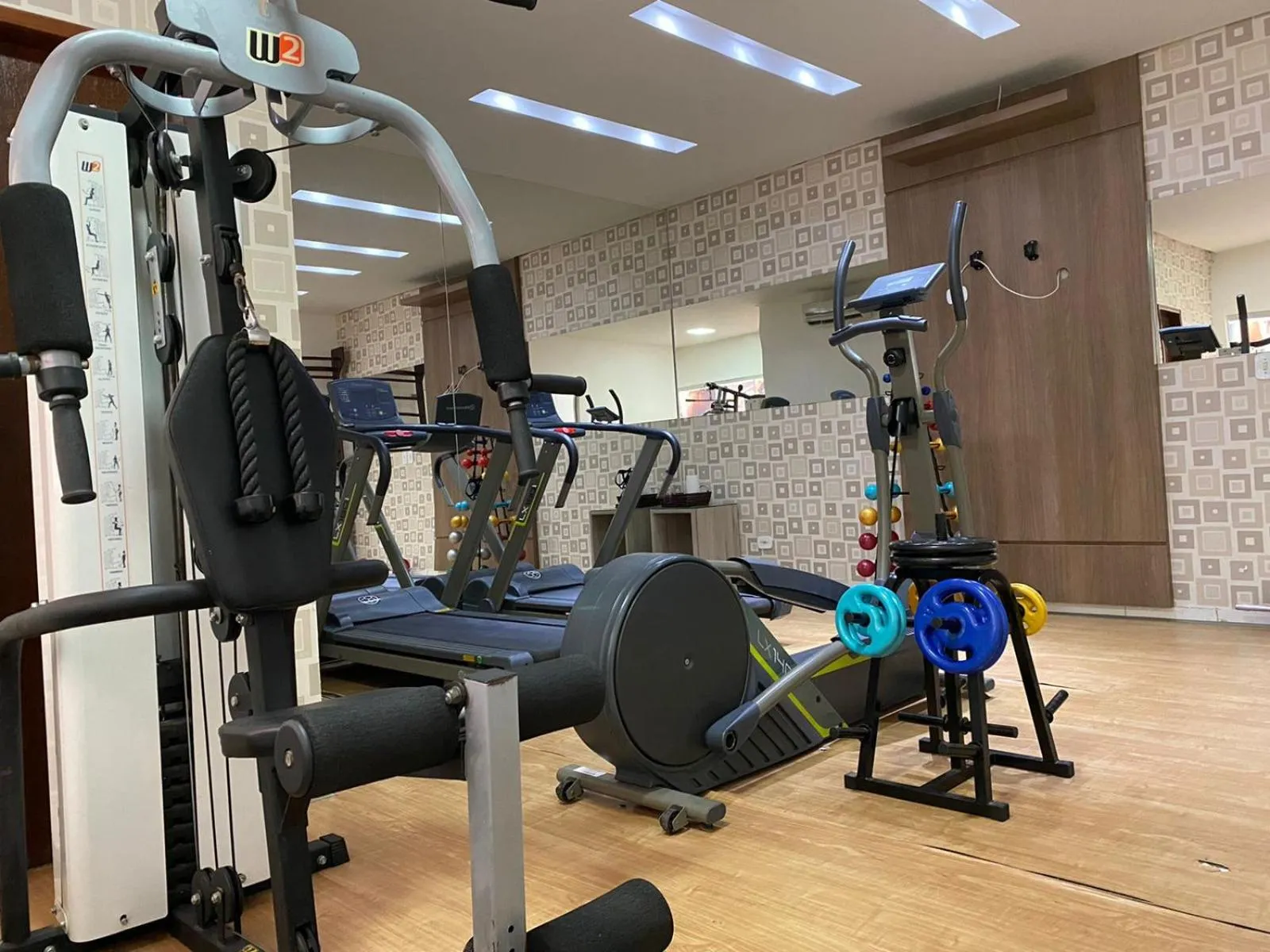 Fitness centre/facilities in Hotel Sabrina