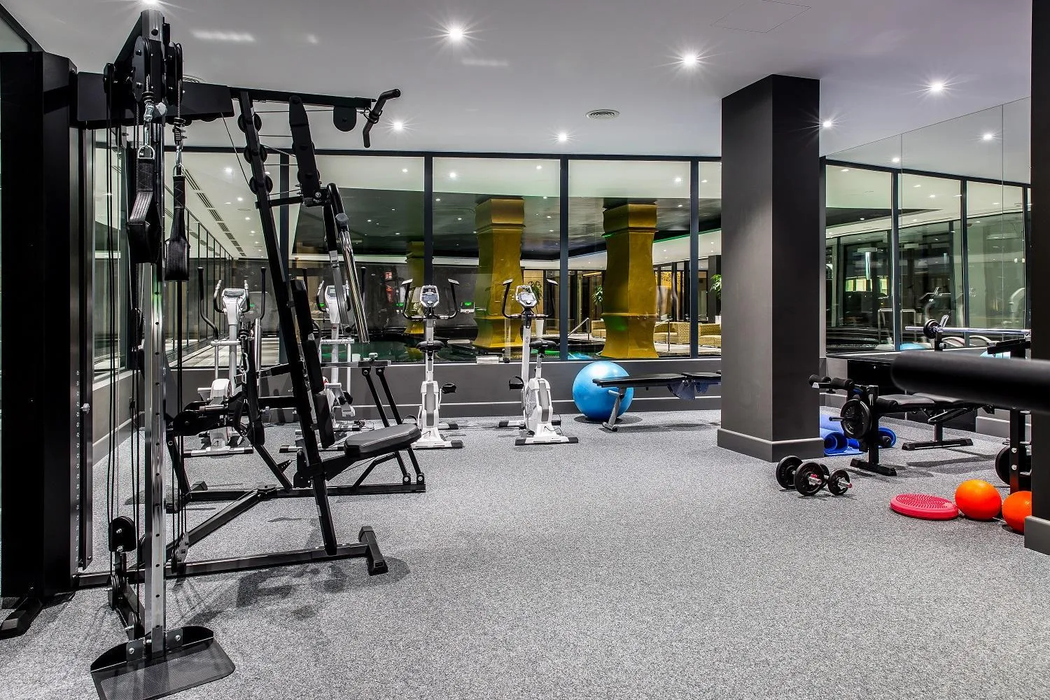 Fitness centre/facilities in Dune Beach Resort - A