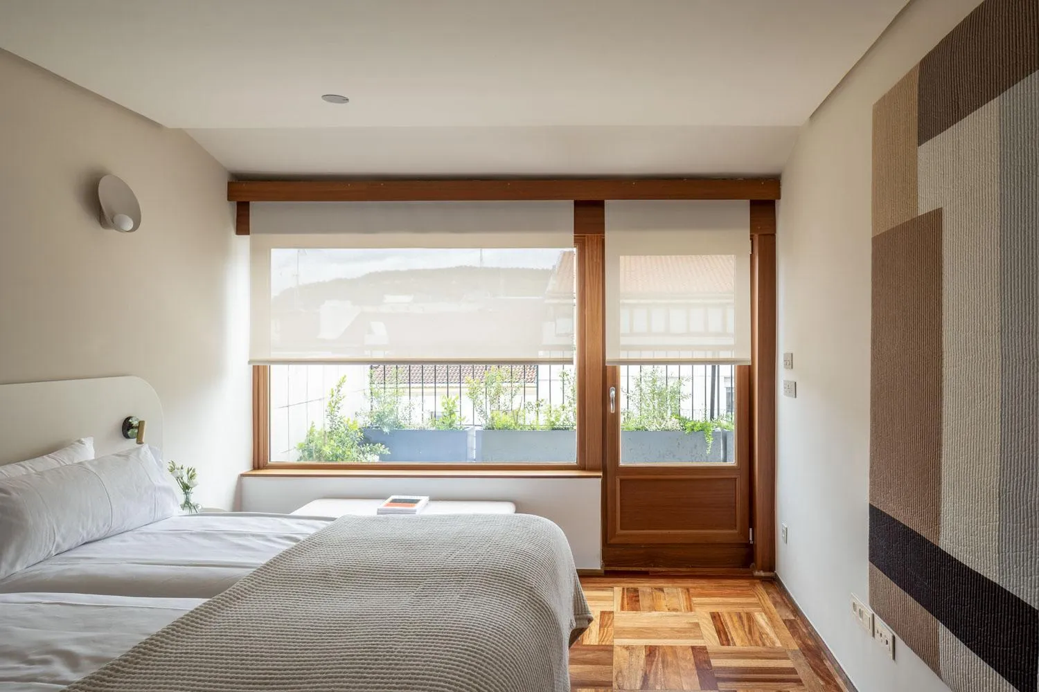 Bedroom, Bed in The Passage Apartments