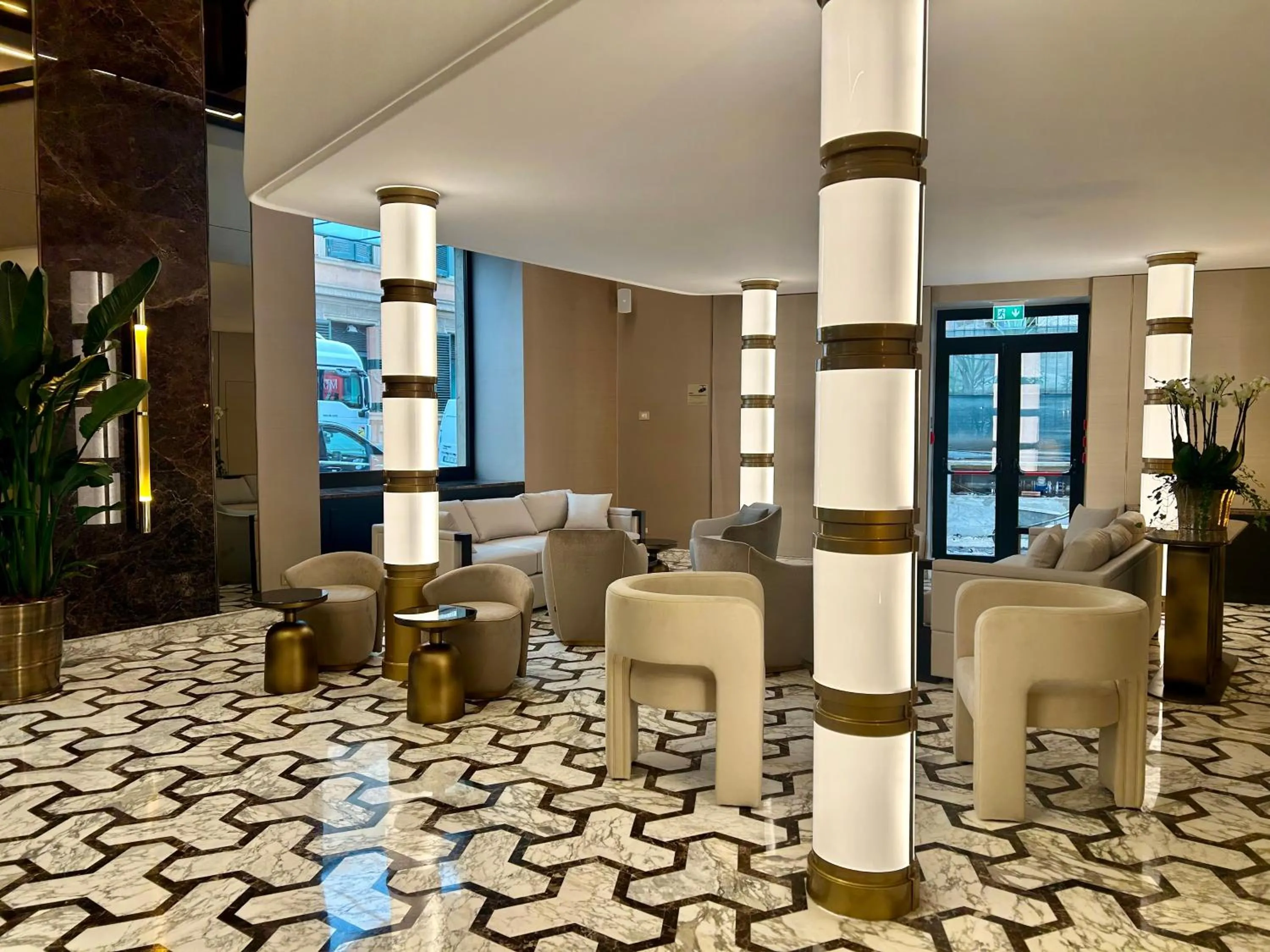 Facade/entrance in Aria Palace by OMNIA hotels