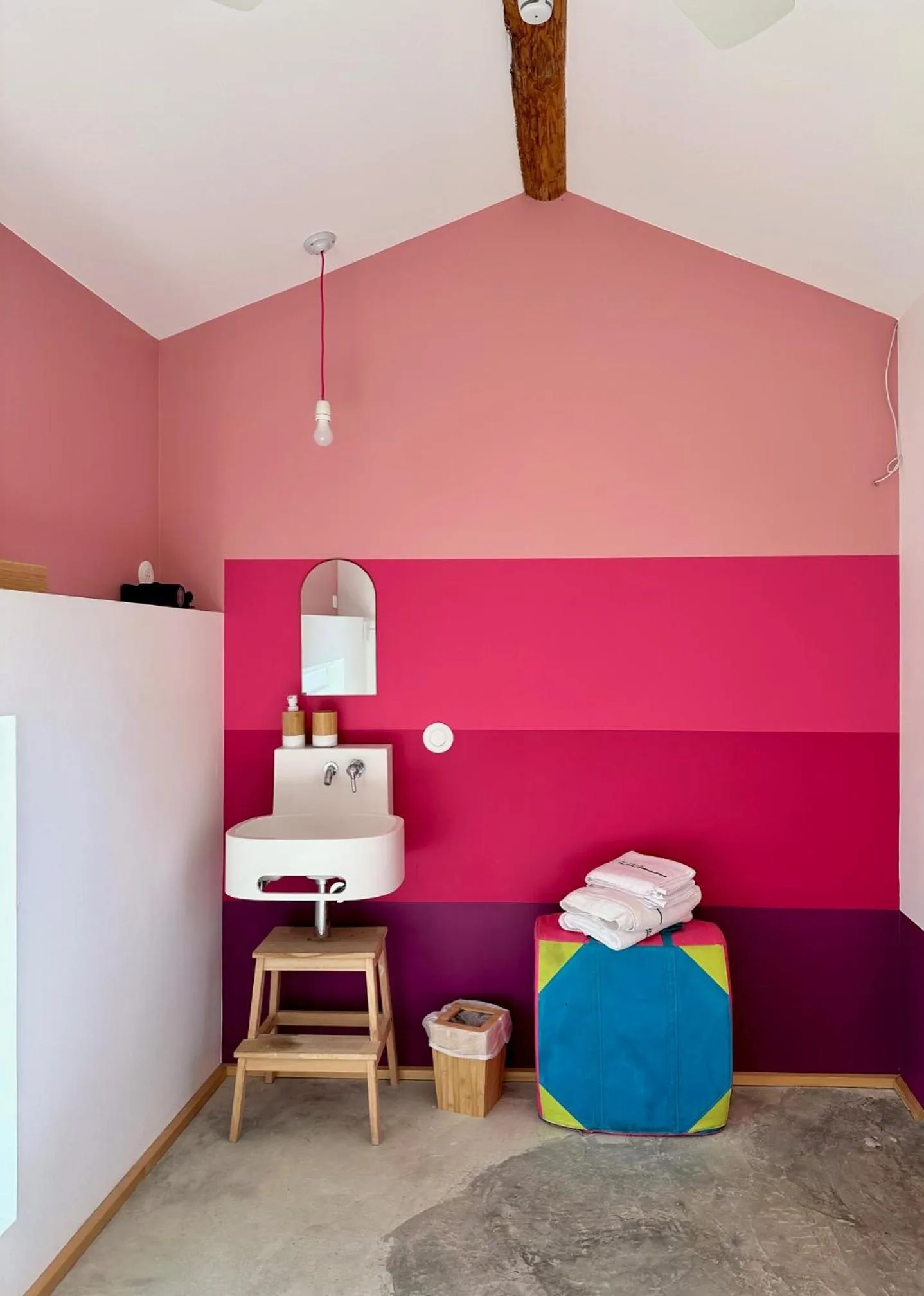 Bathroom in Domaine La Ferme HI bride