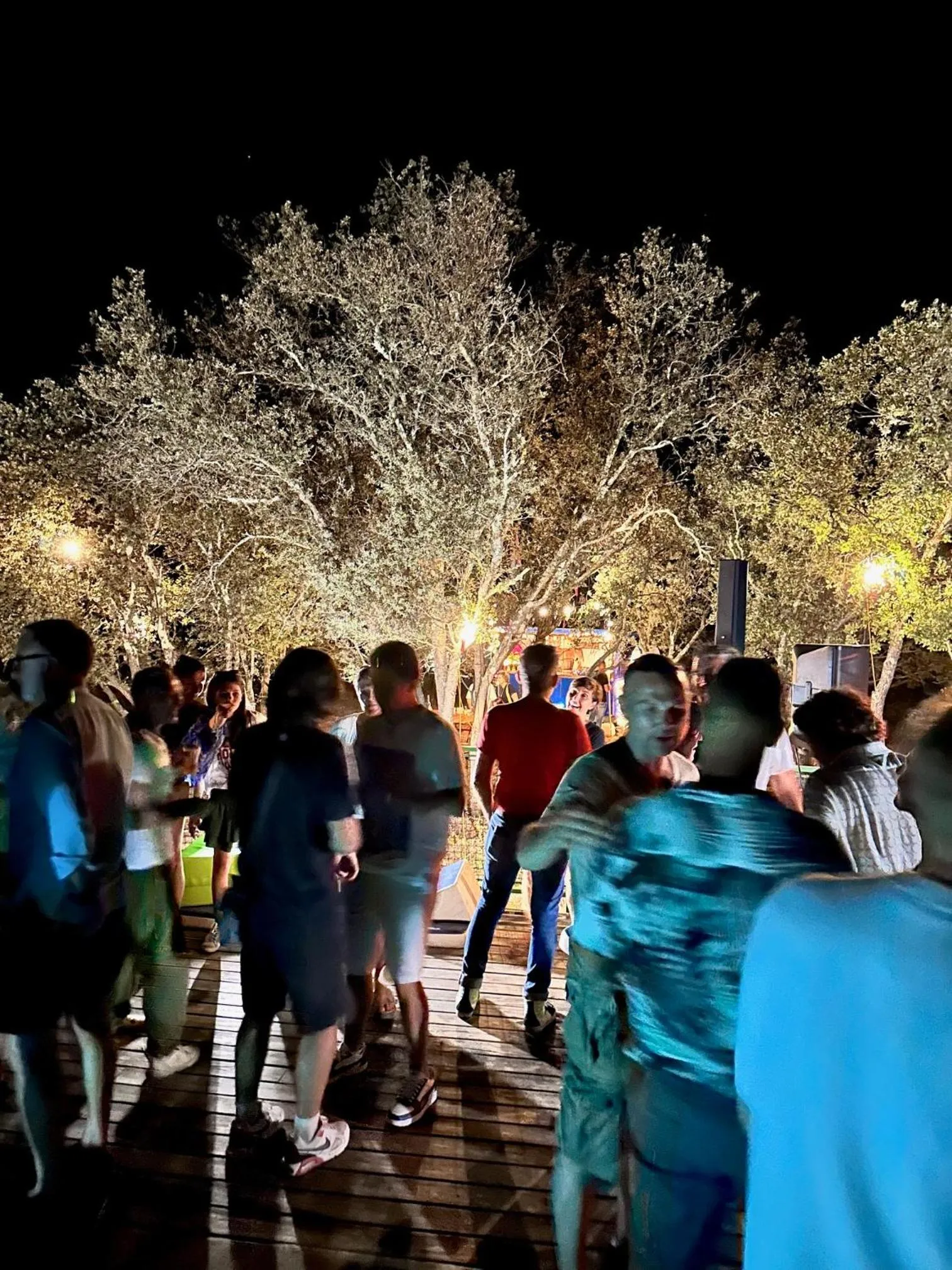 Night in Domaine La Ferme HI bride