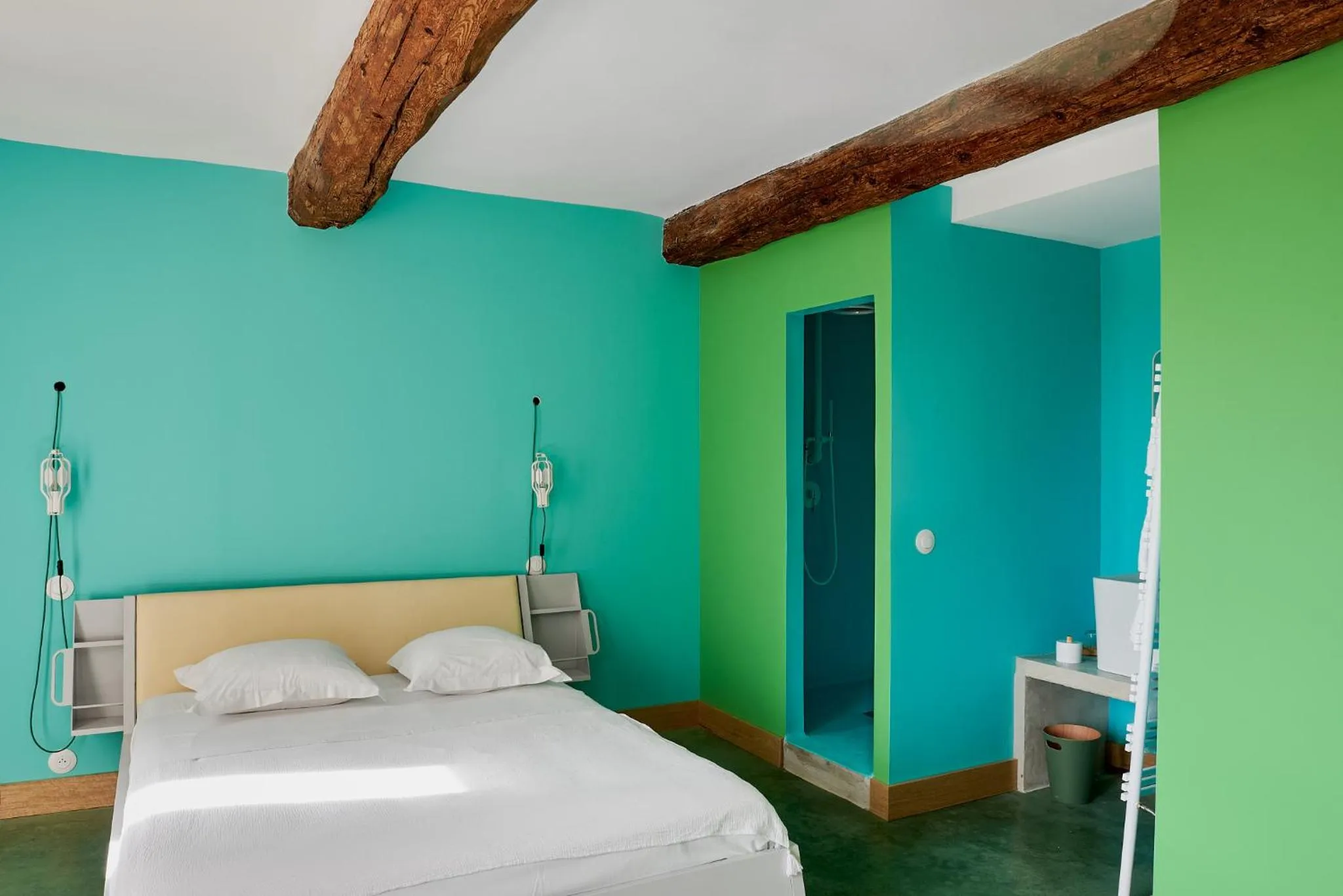 Bedroom in Domaine La Ferme HI bride