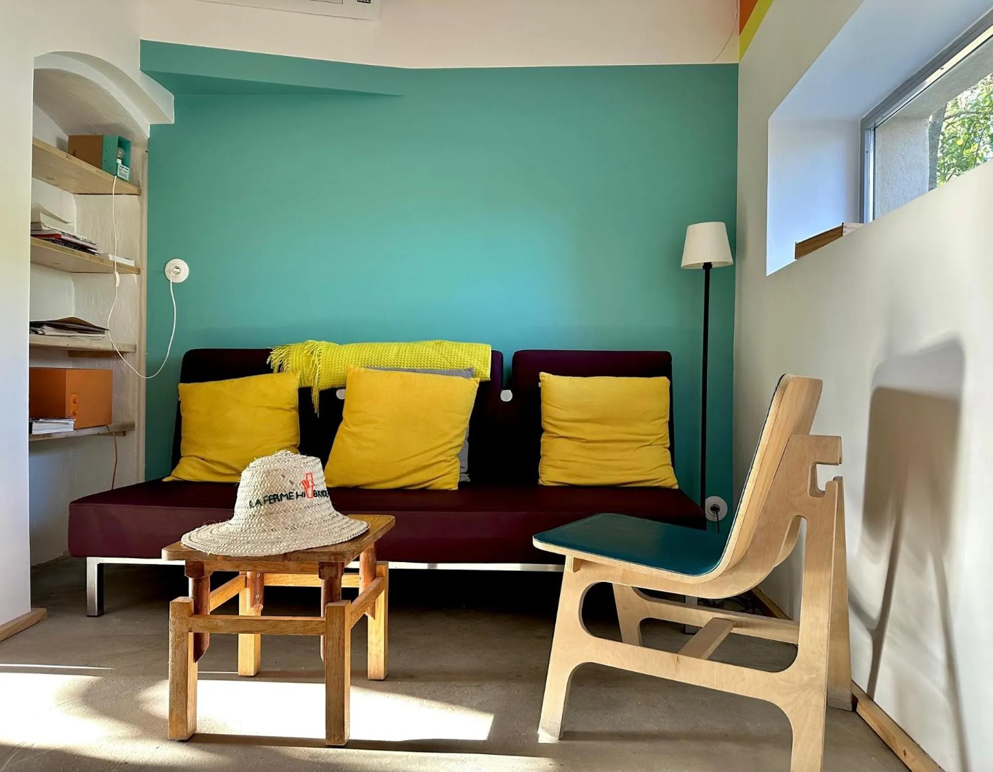 Living room in Domaine La Ferme HI bride