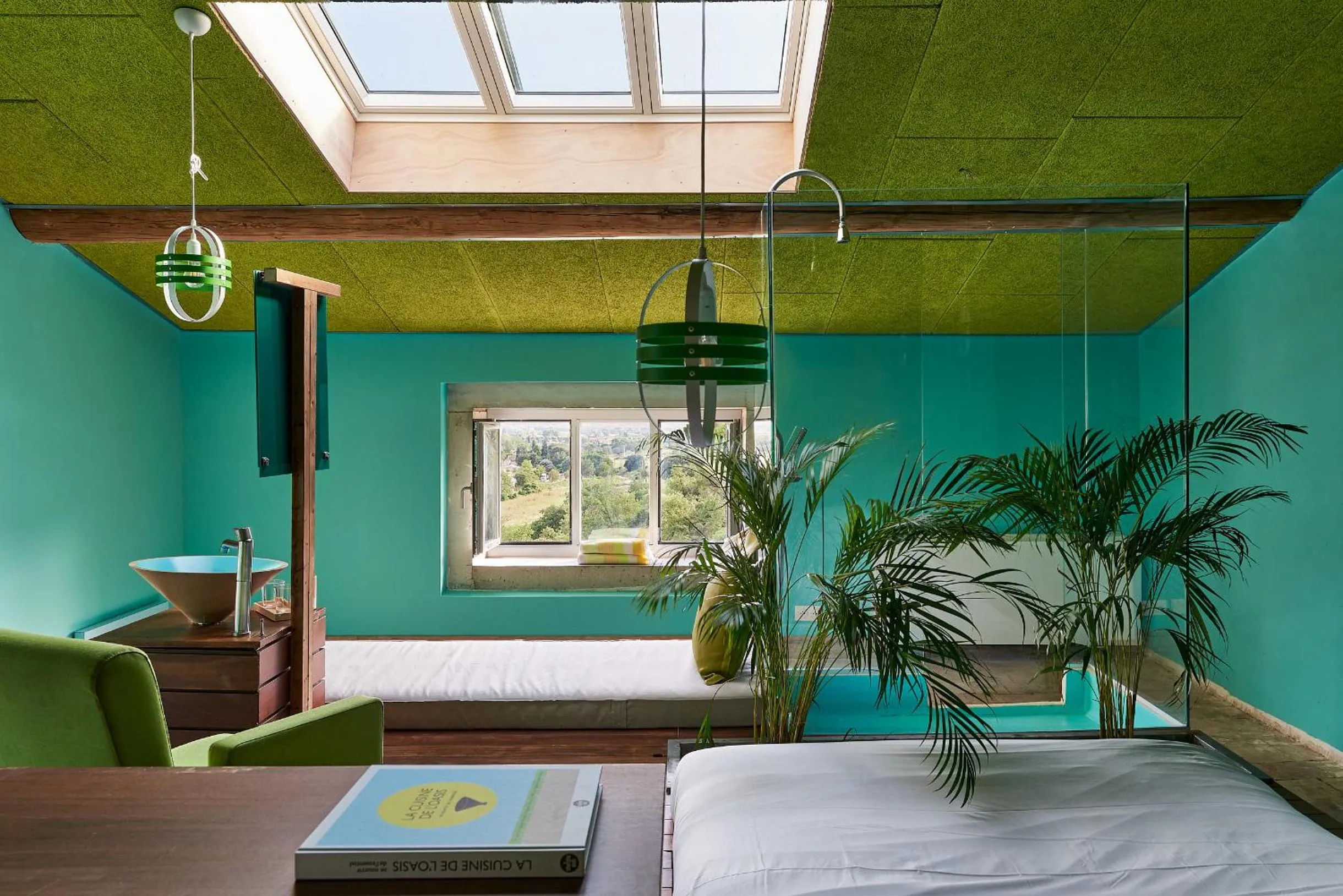 Bedroom in Domaine La Ferme HI bride